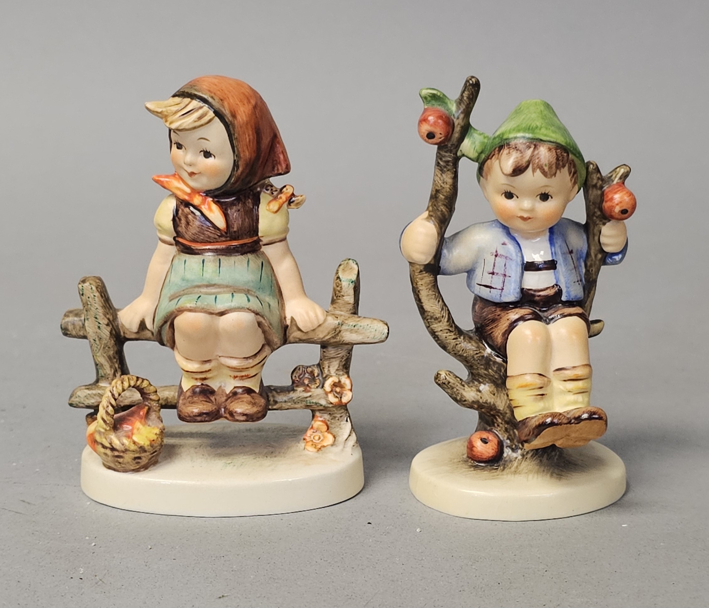 Goebel Hummel Apple Tree Boy and Girl