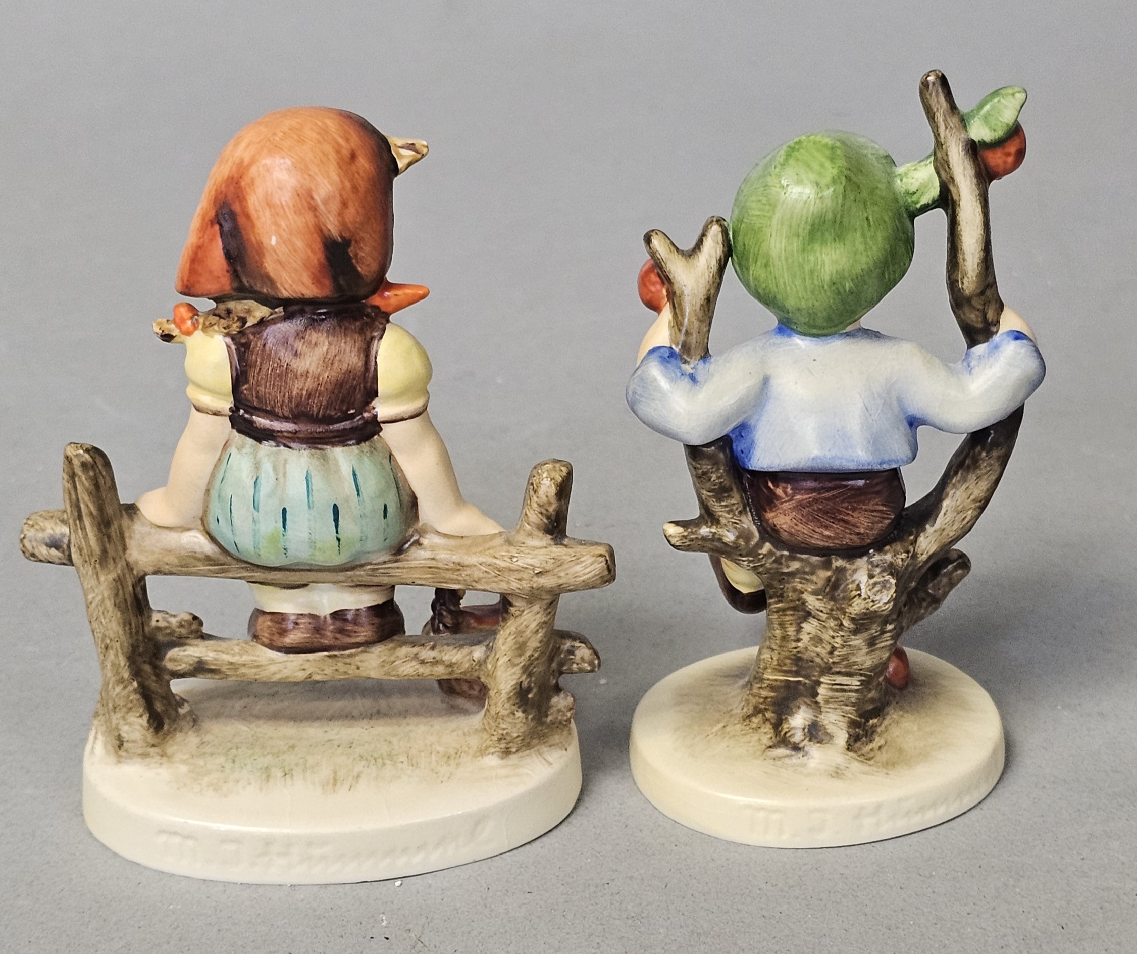 Goebel Hummel Apple Tree Boy and Girl