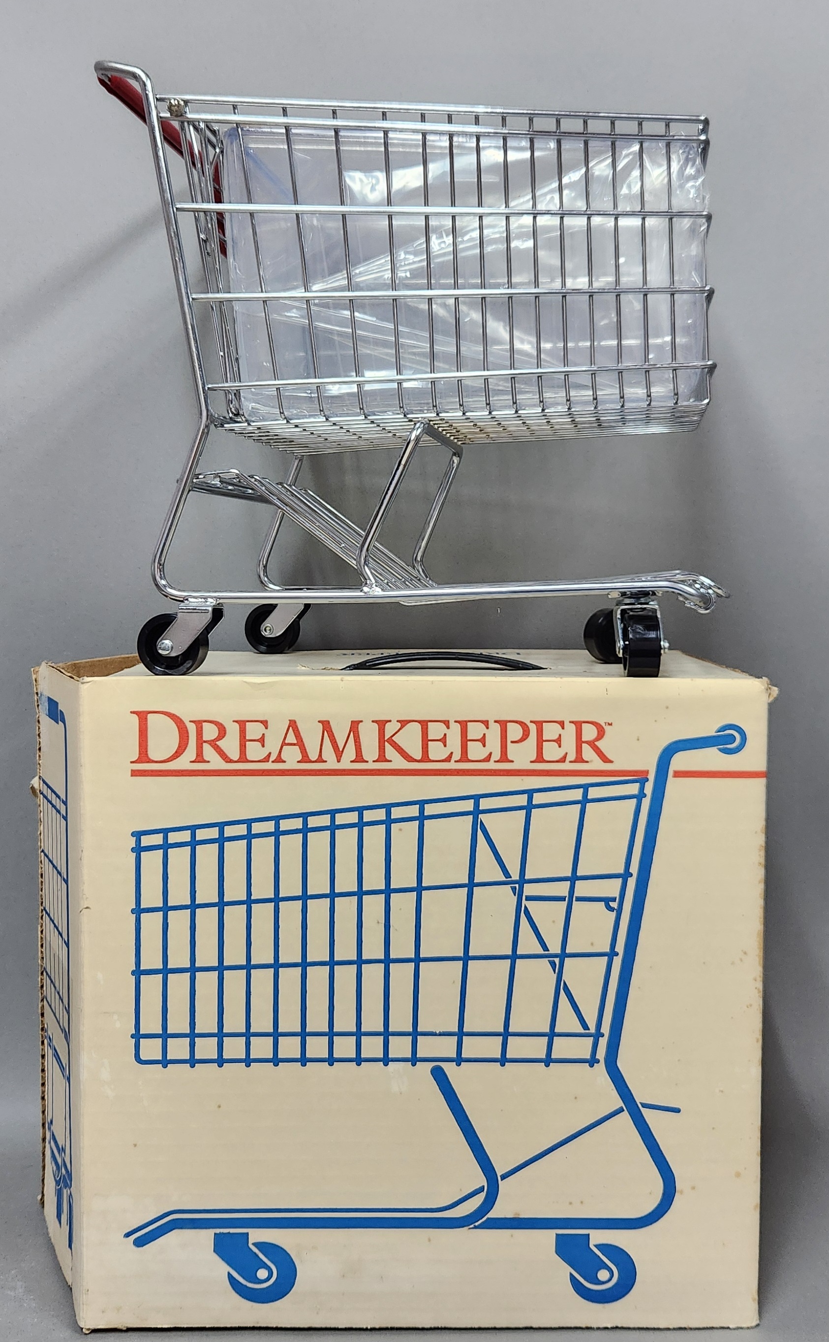 Dreamkeeper Miniature Shopping Cart #1