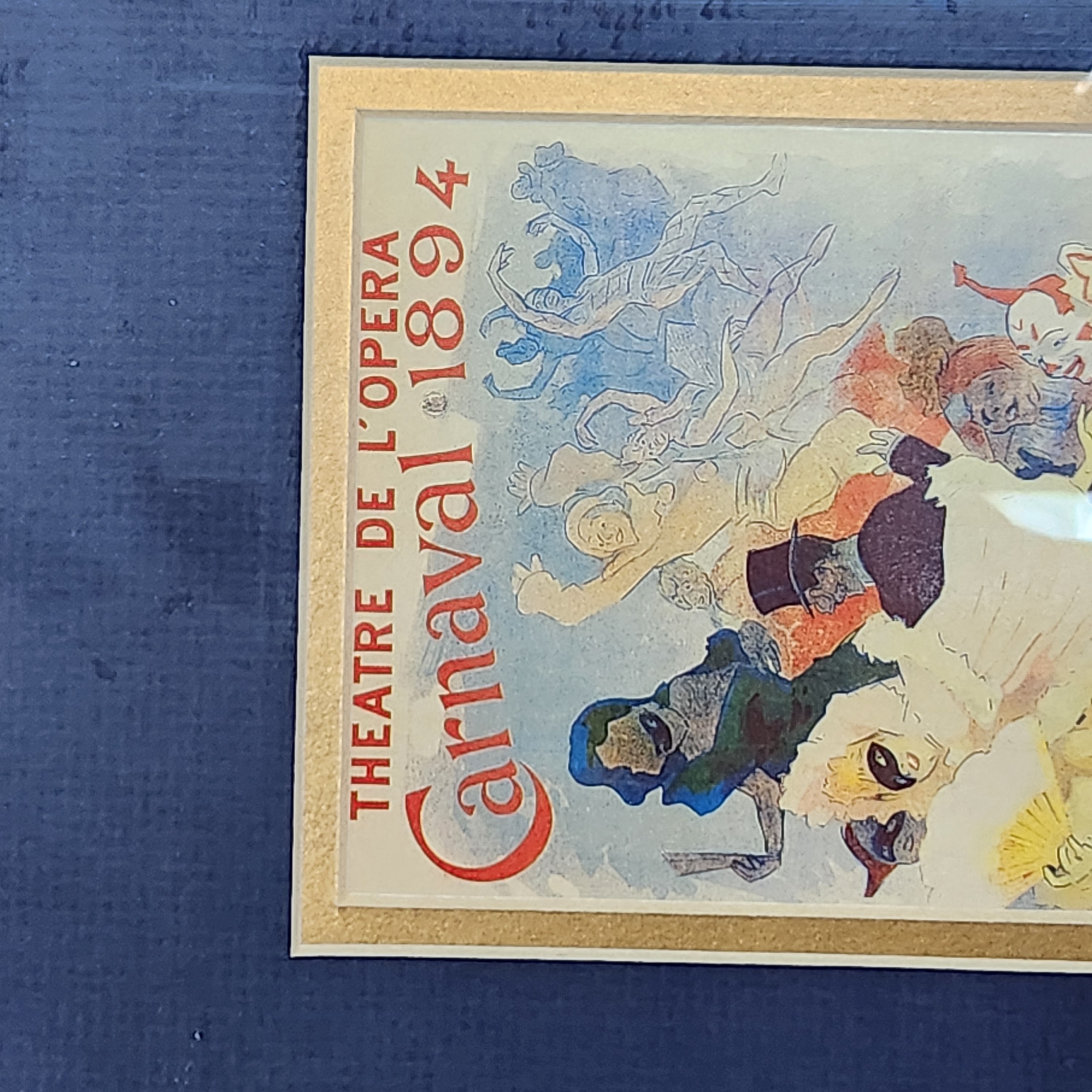 Jules Cheret Framed Carnaval Print