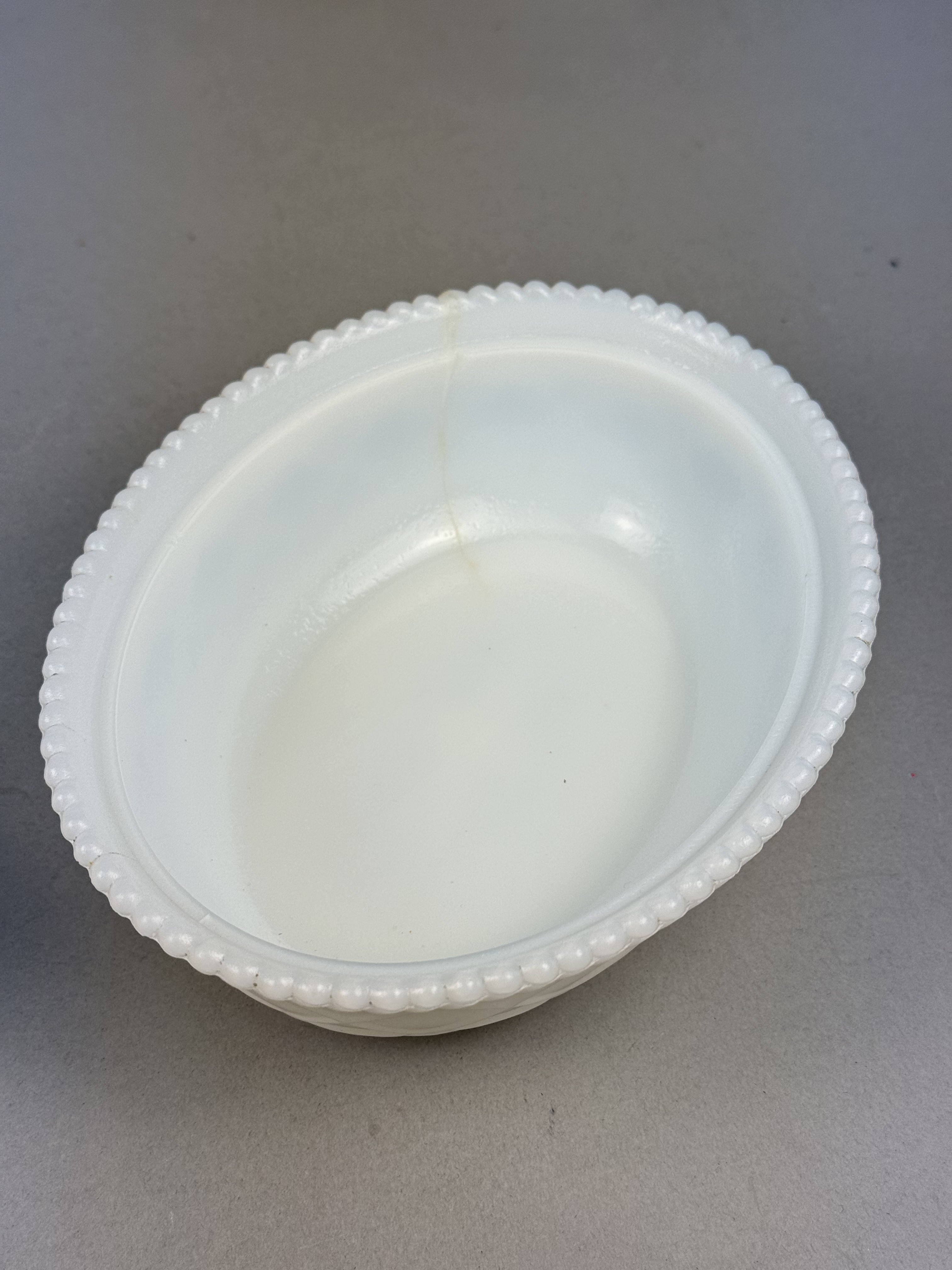 Tiara Exclusives Milk Glass Hen on Nest