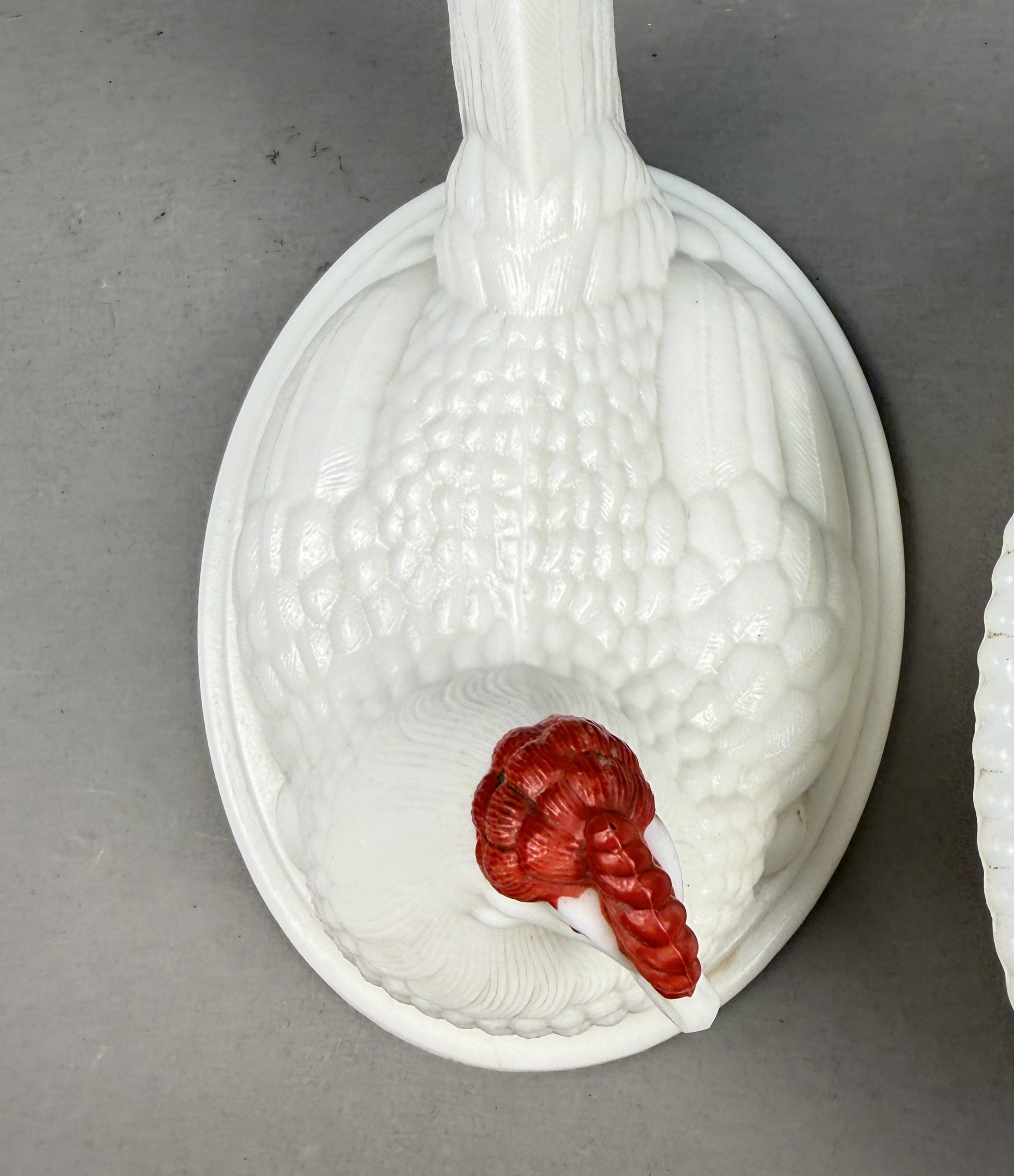 Tiara Exclusives Milk Glass Hen on Nest