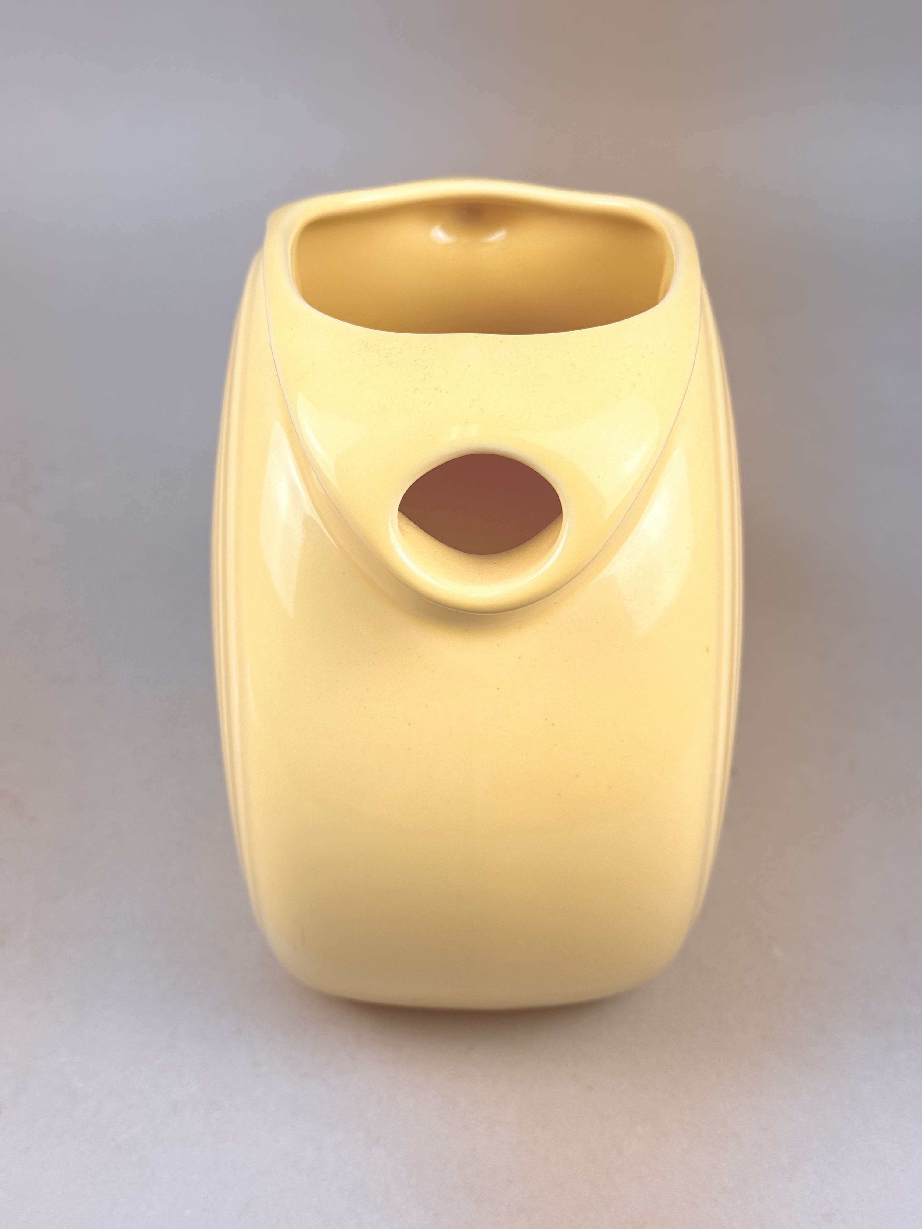 Homer Laughlin Fiesta Yellow Disk Pitcher