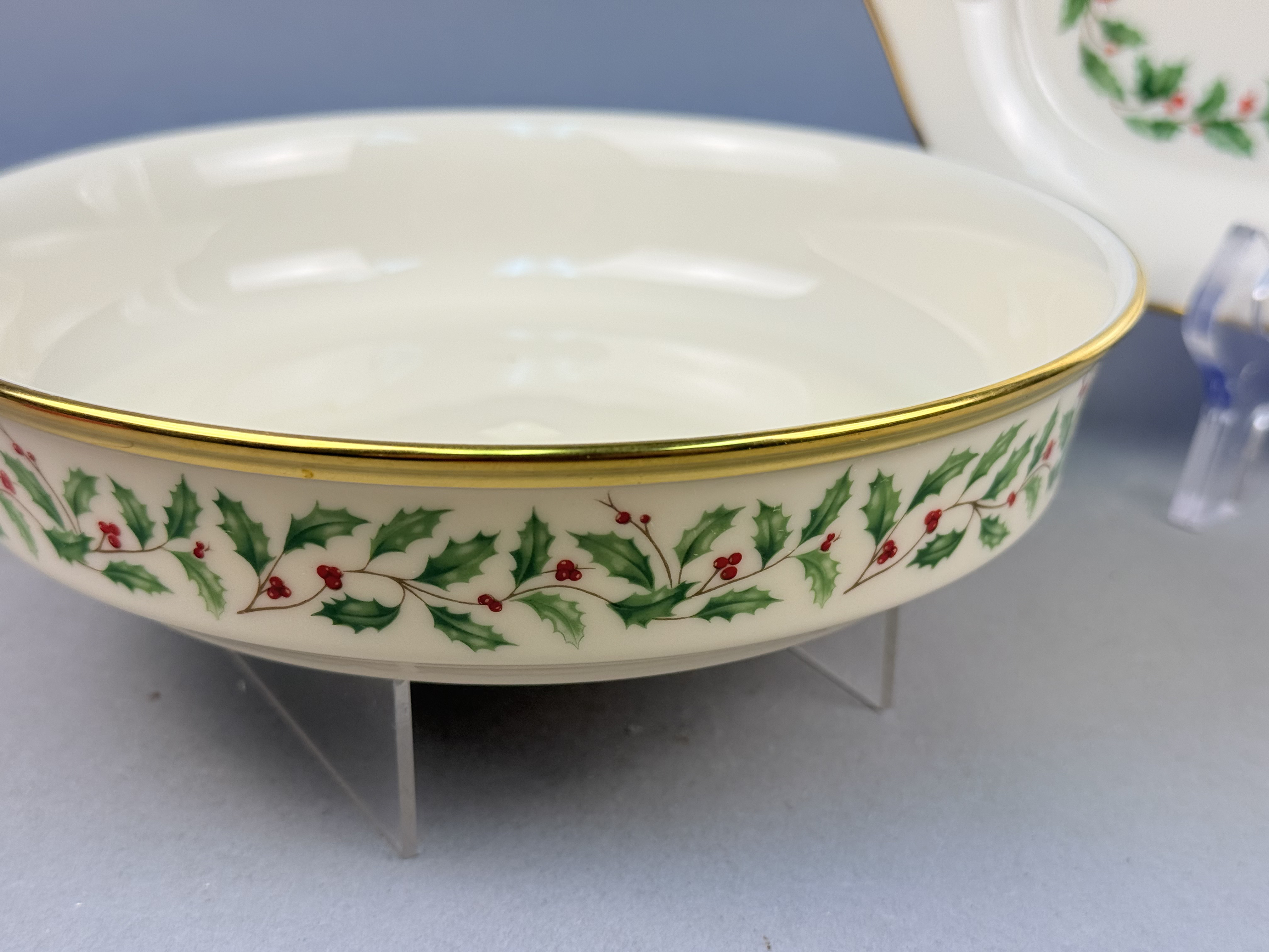 Lenox Holiday Porcelain Serving Pieces
