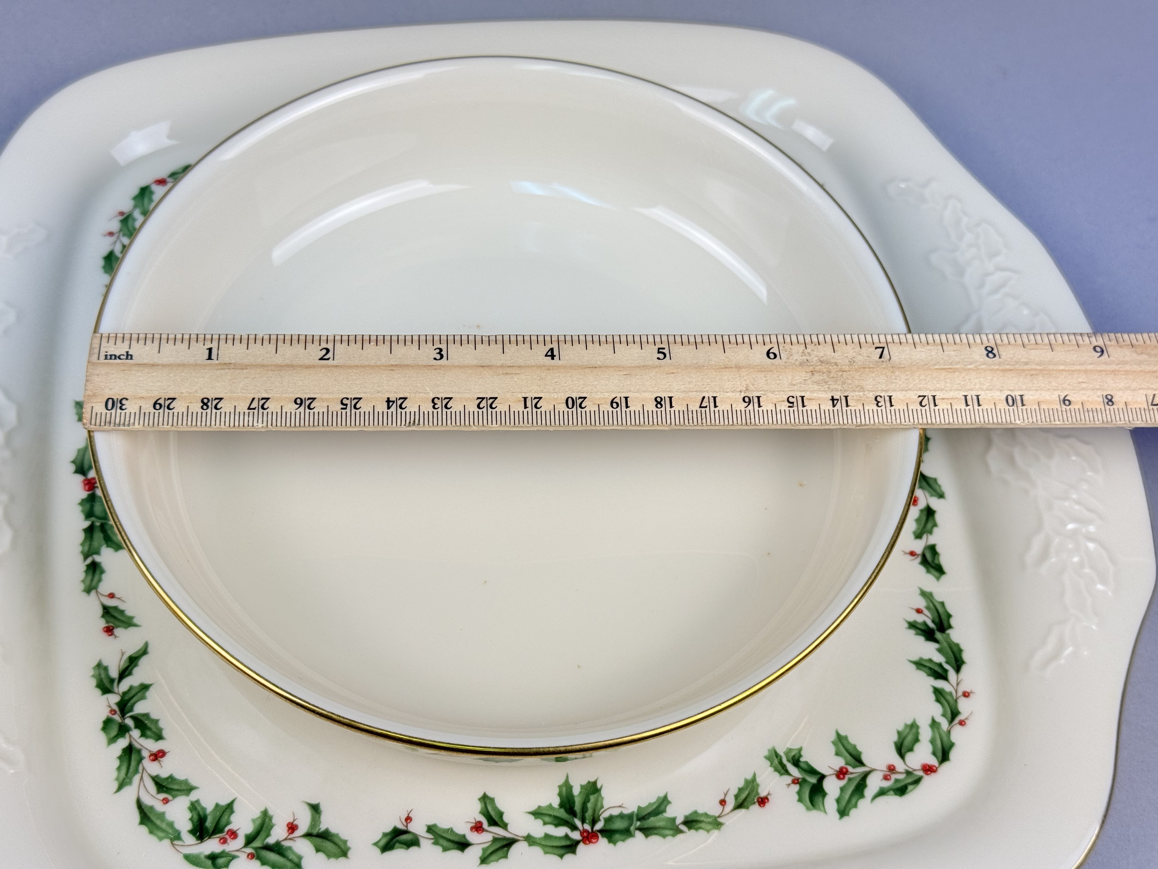 Lenox Holiday Porcelain Serving Pieces