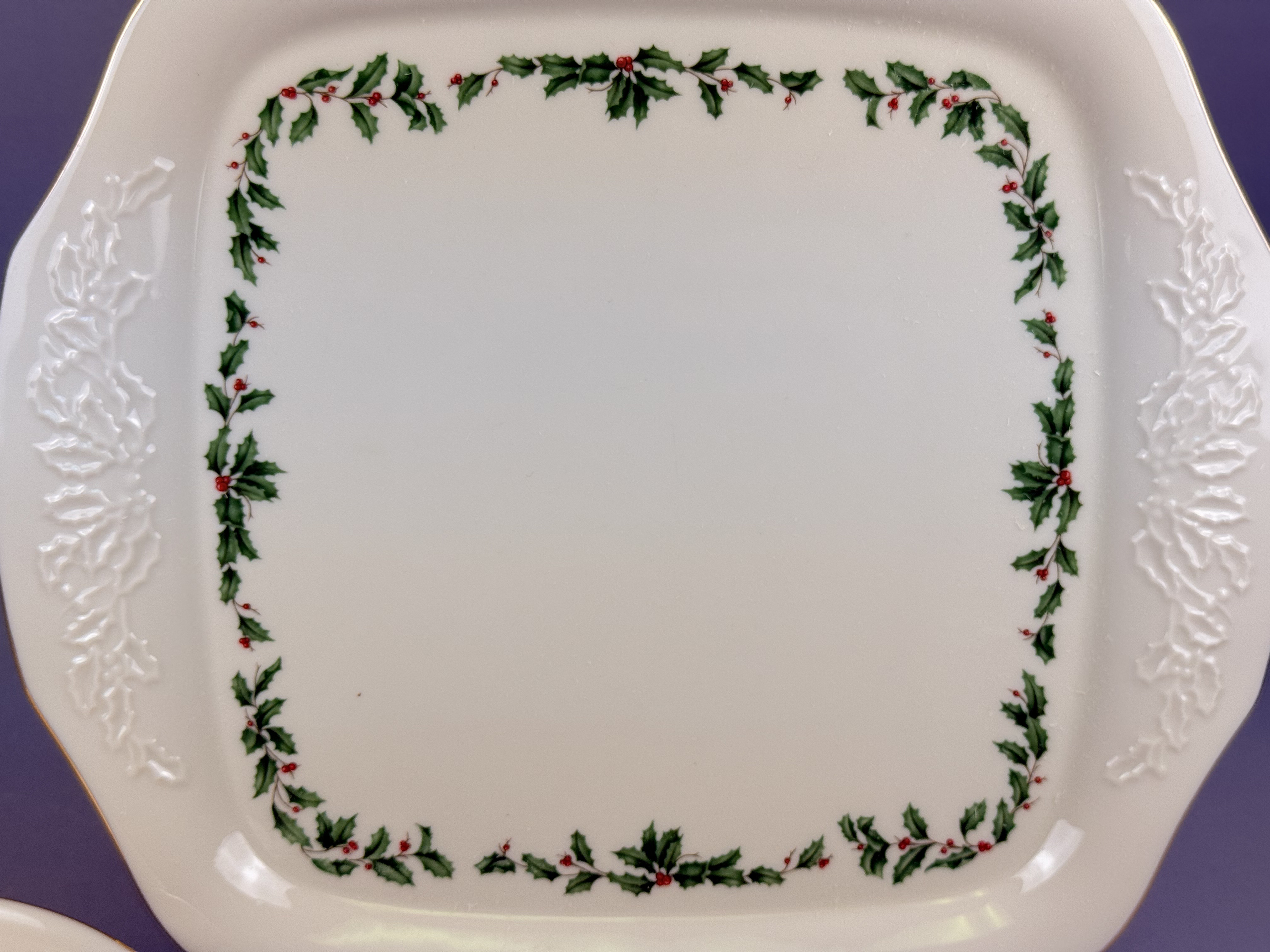 Lenox Holiday Porcelain Serving Pieces