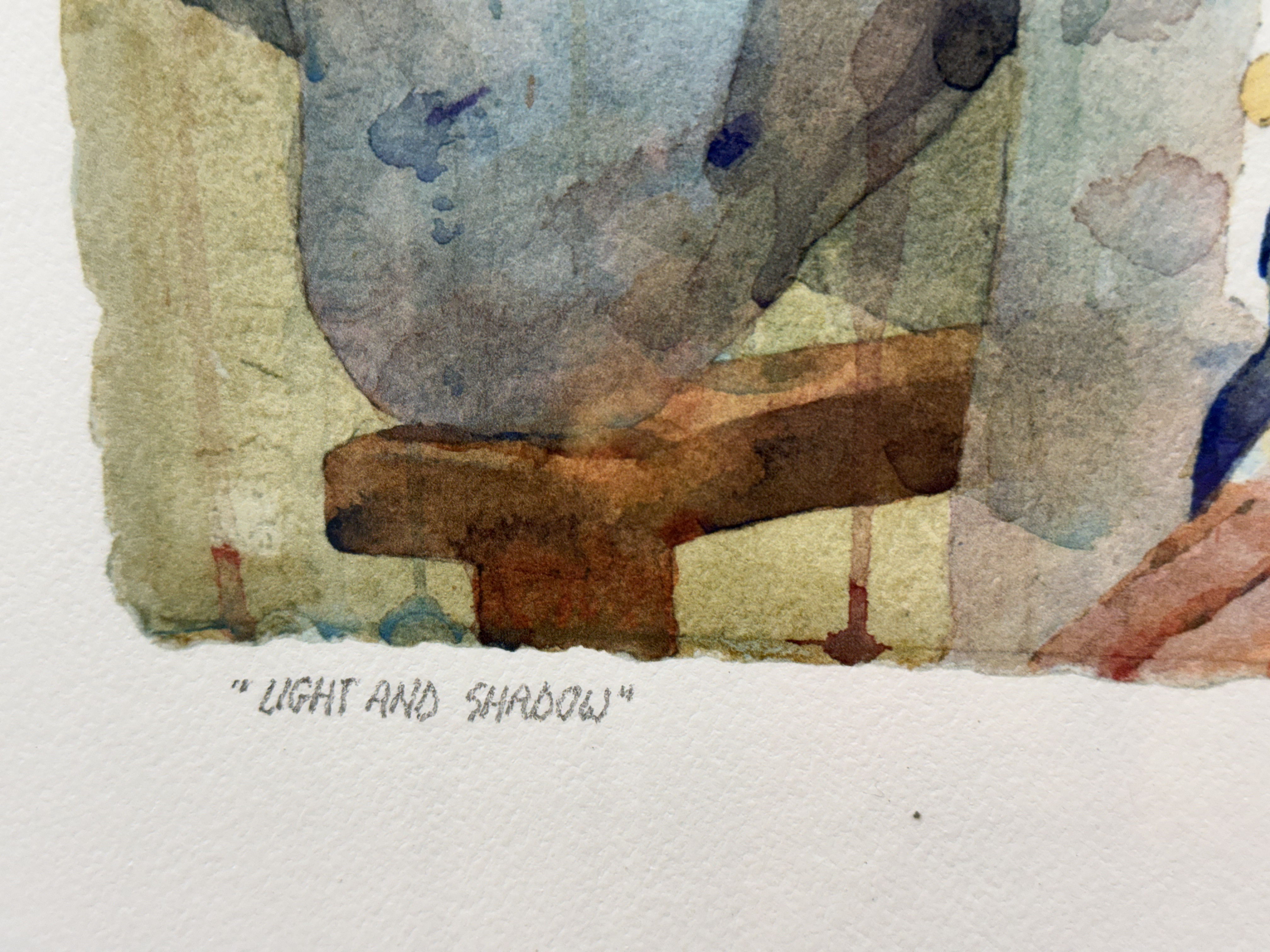 Ted Nuttall Light and Shadow Watercolor