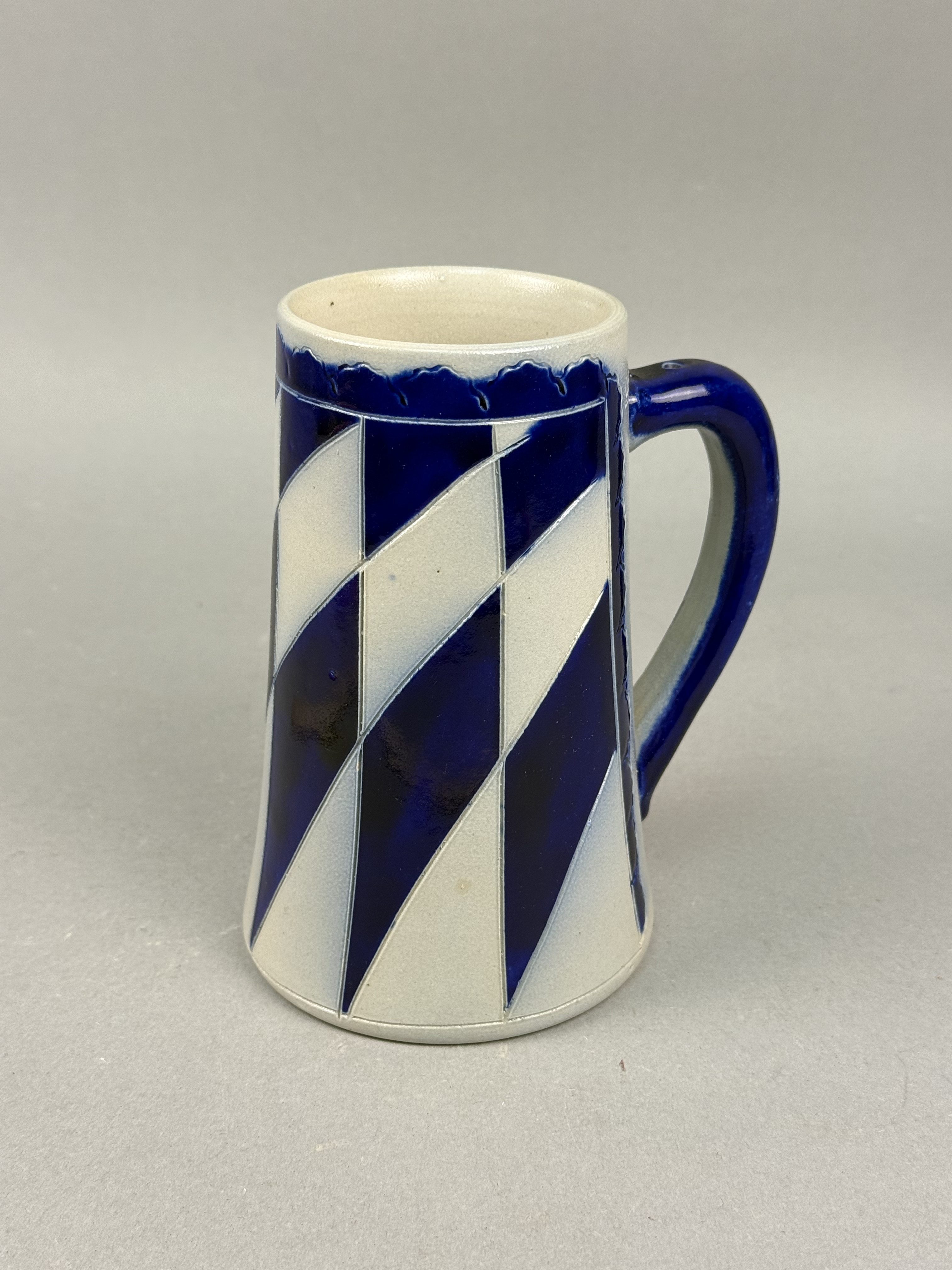 Salt-Glazed Bavarian Stoneware Stein