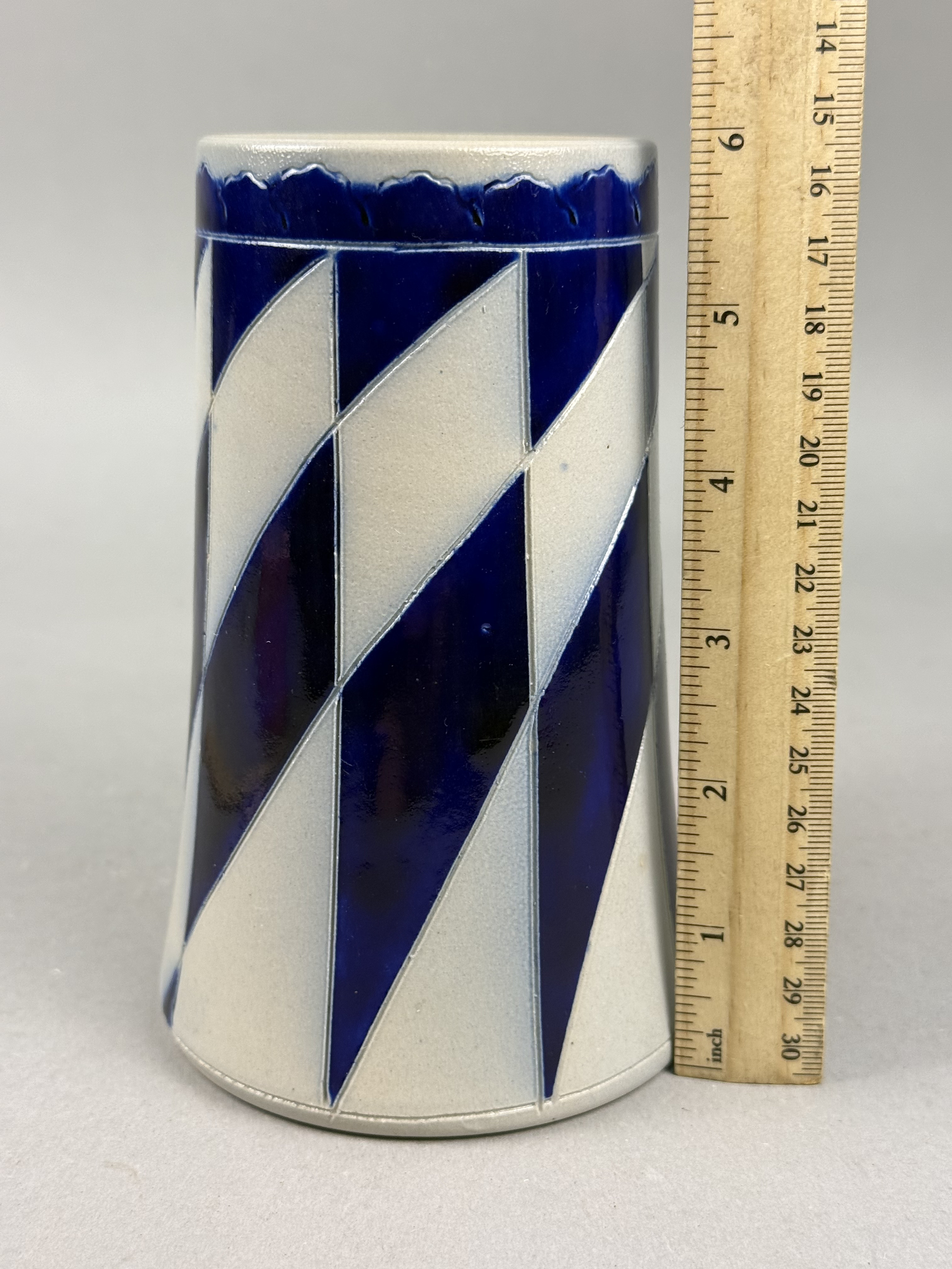 Salt-Glazed Bavarian Stoneware Stein