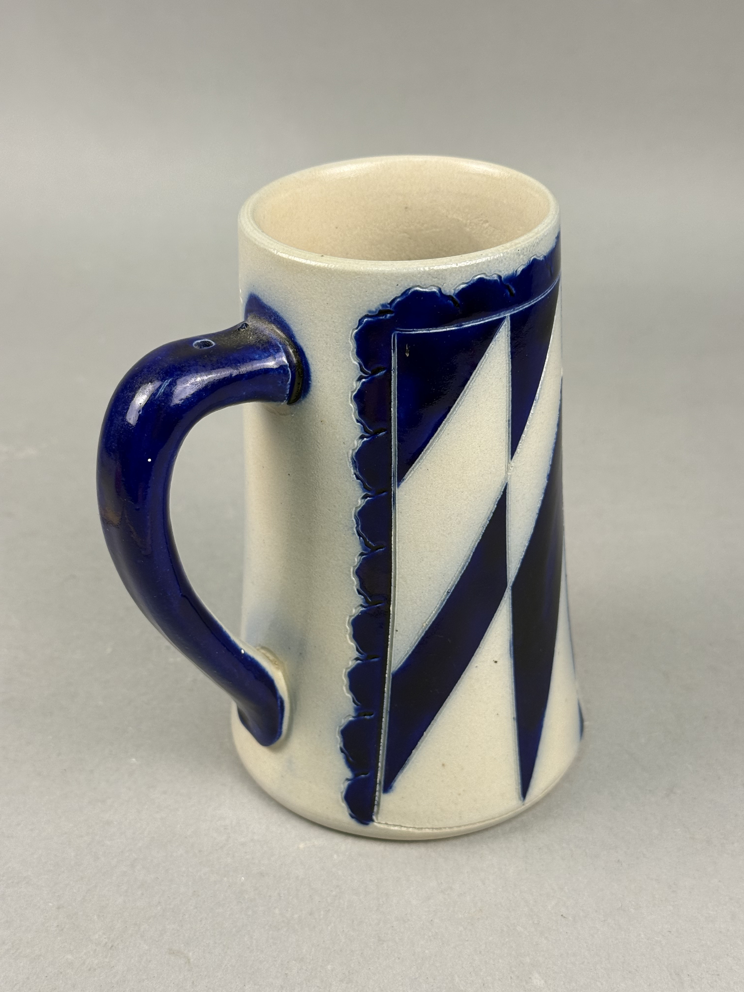 Salt-Glazed Bavarian Stoneware Stein