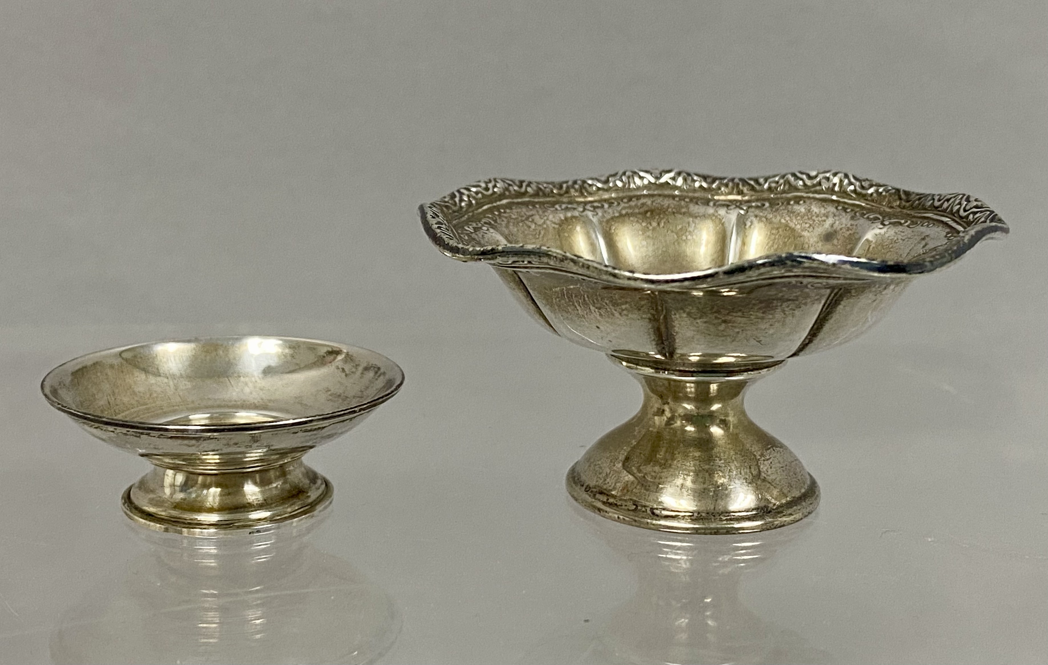 Webster and Raimond Sterling Silver Dishes 19.48g
