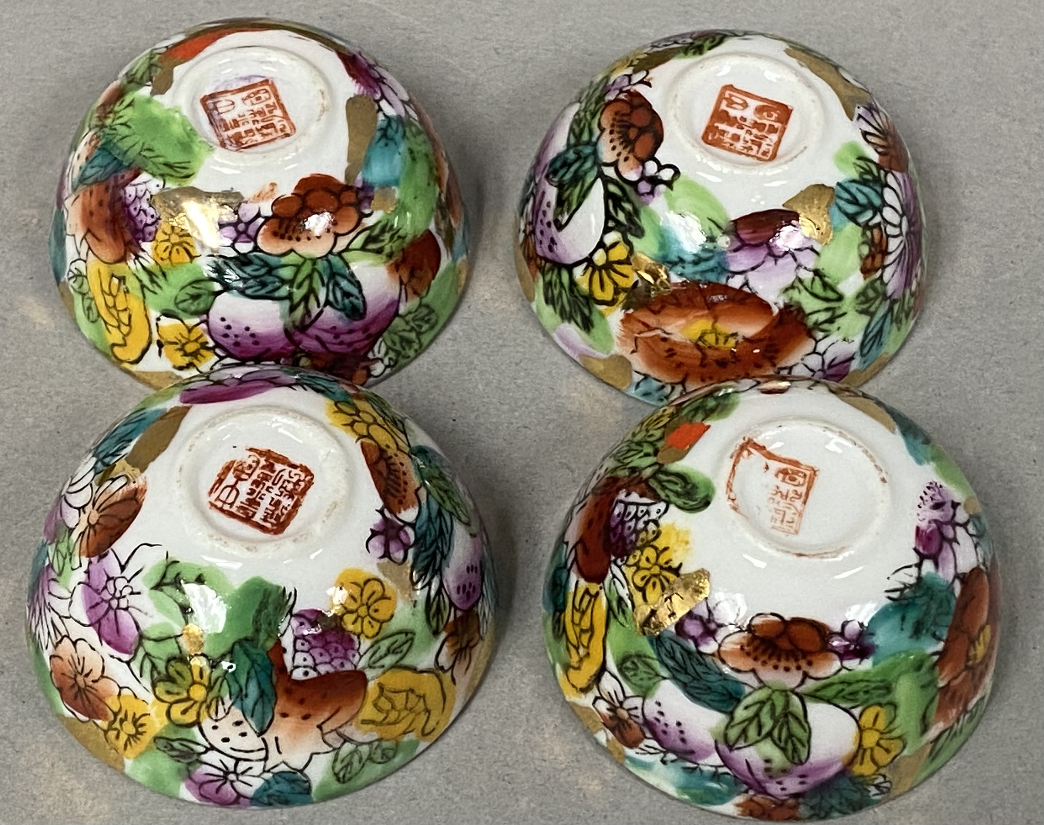Set of Twelve Chinese Porcelain Bowls