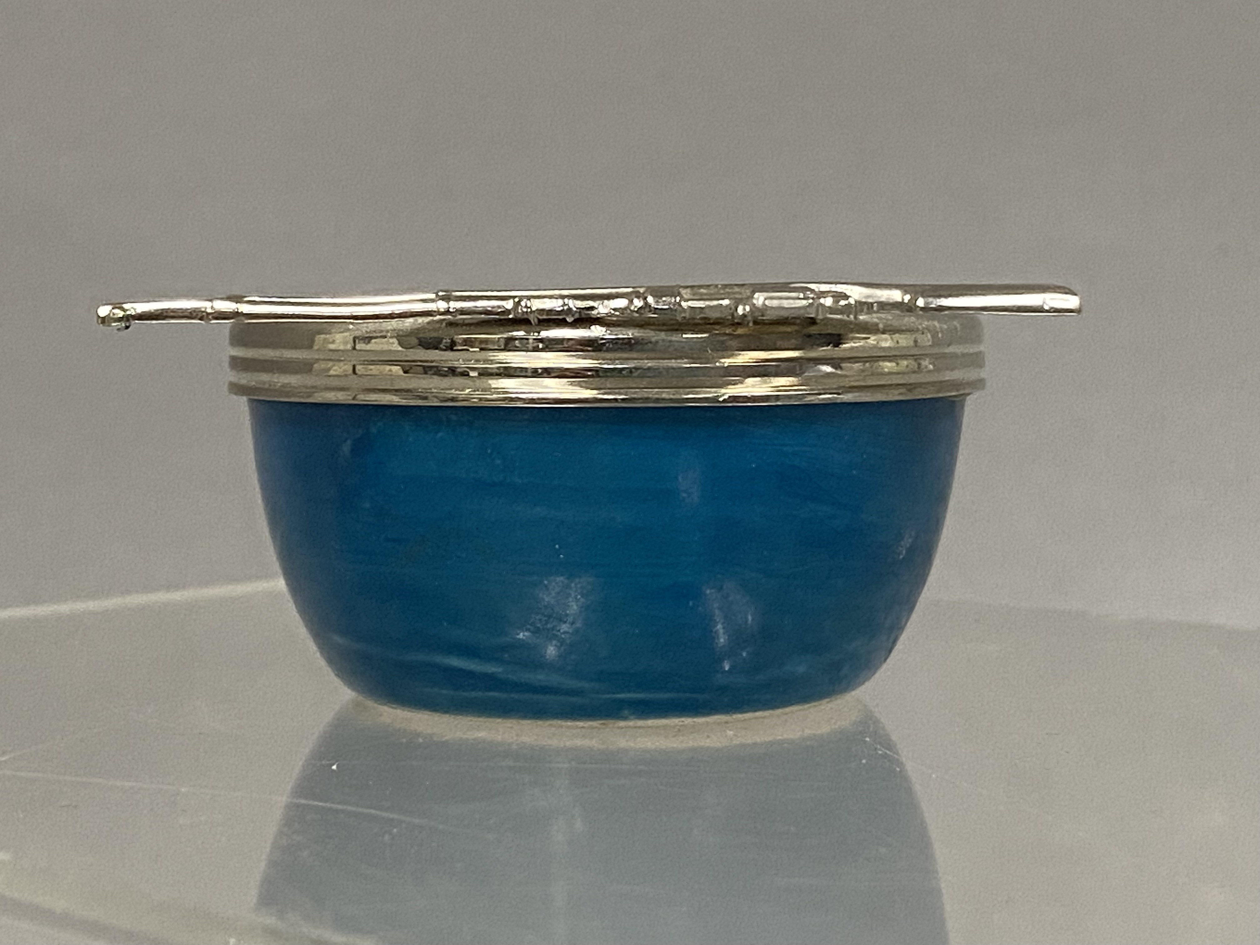 HB Quimper Faience Rifle Salt Cellar