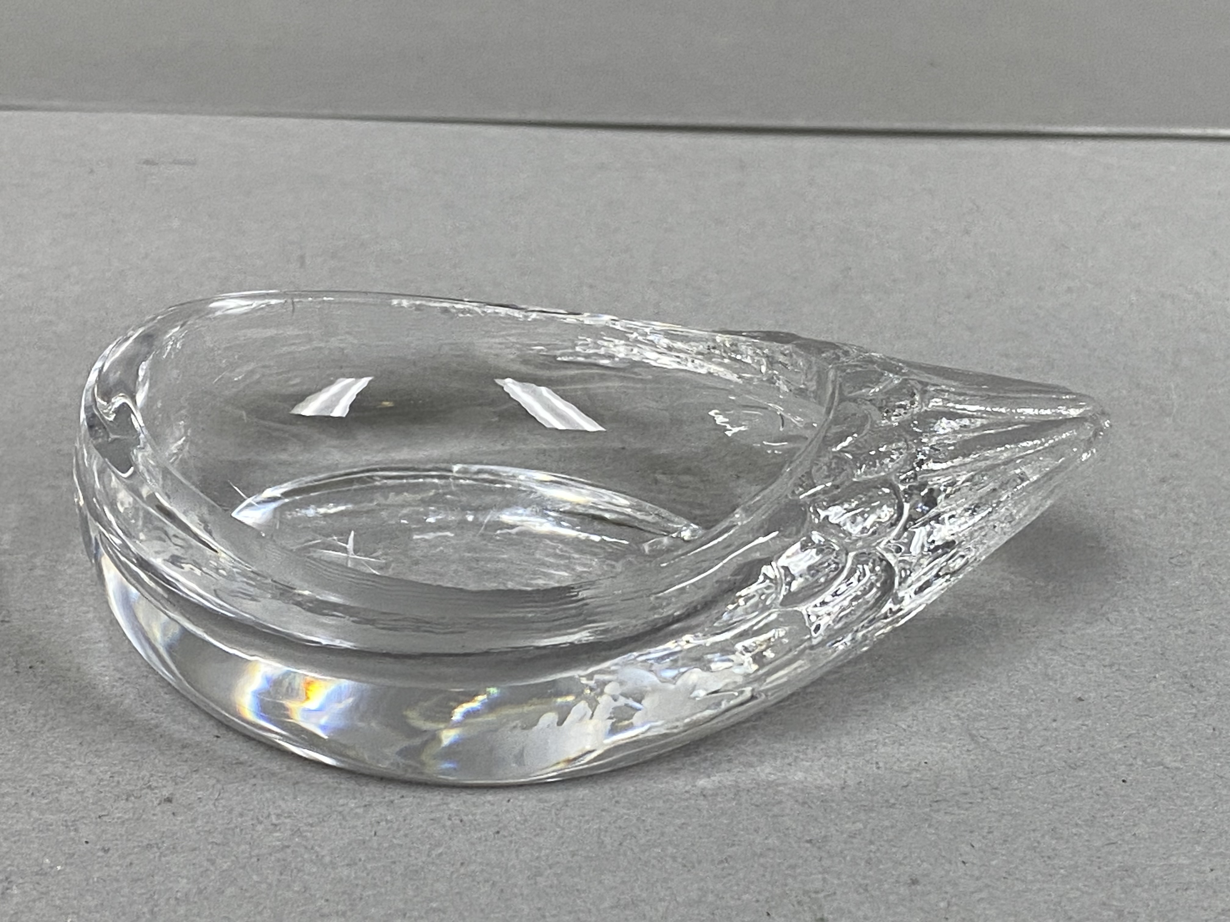 Trio of Clear Decorative Glass