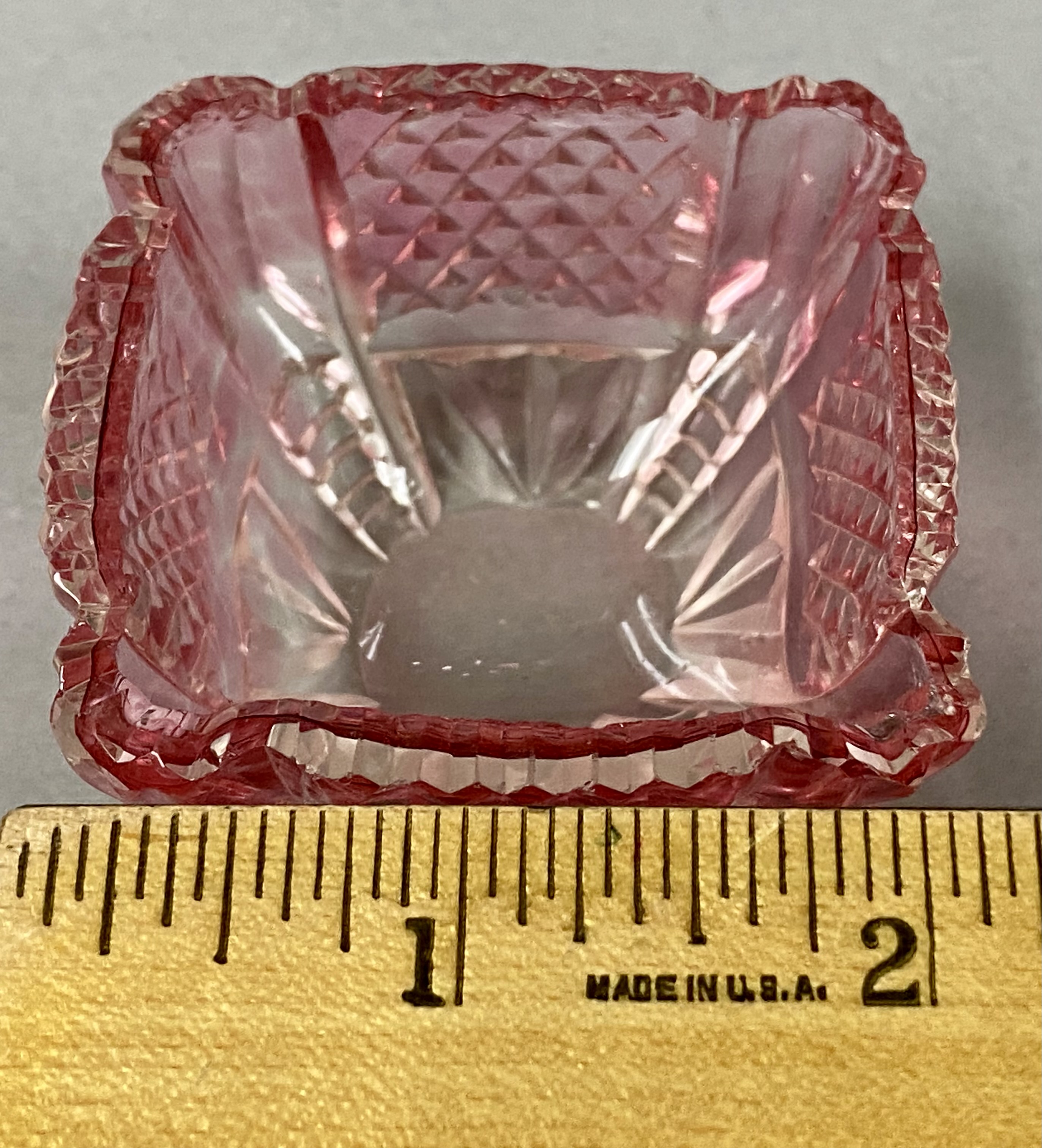 A Trio of Antique Glass Salt Cellars