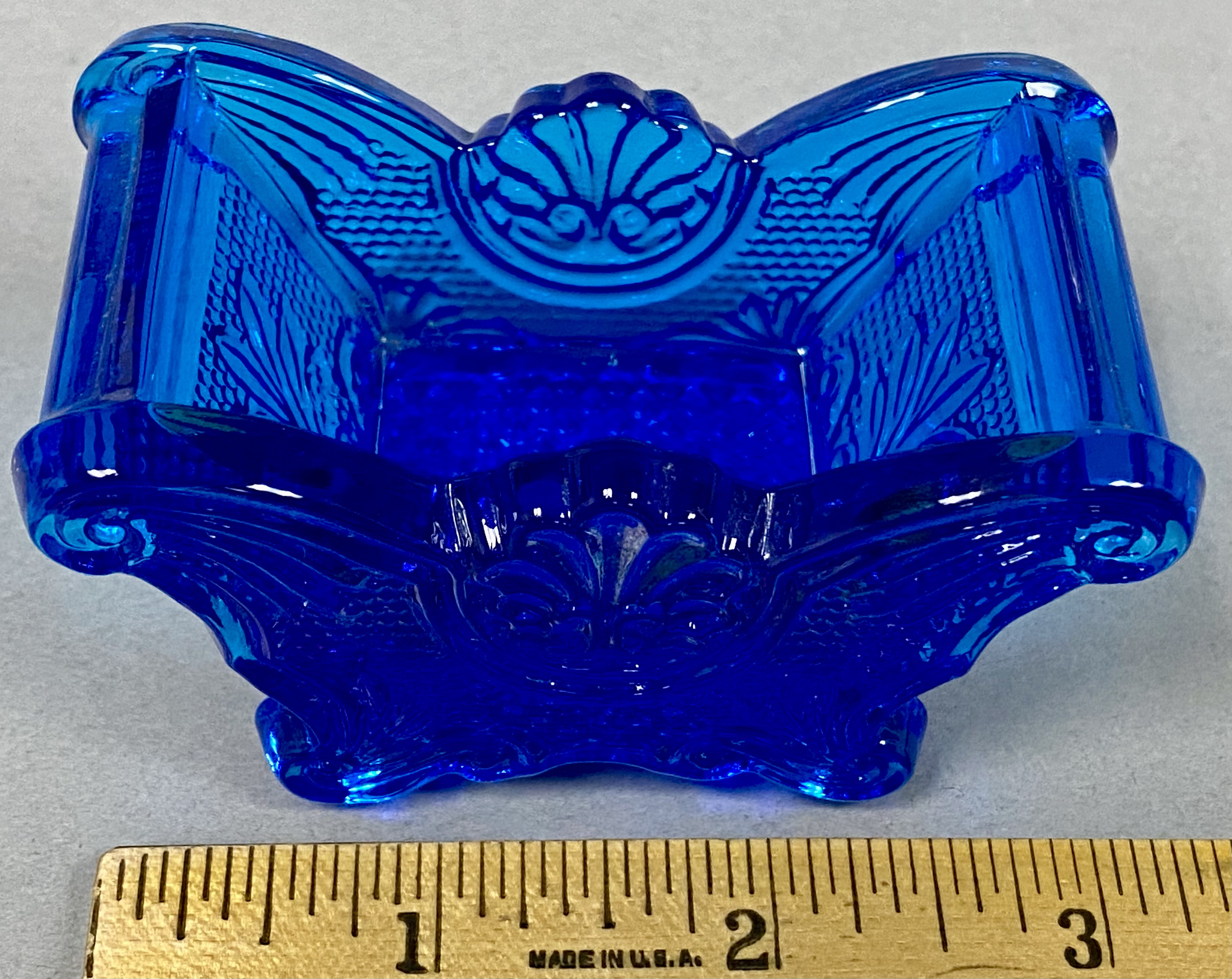 Three Glass Open Salts