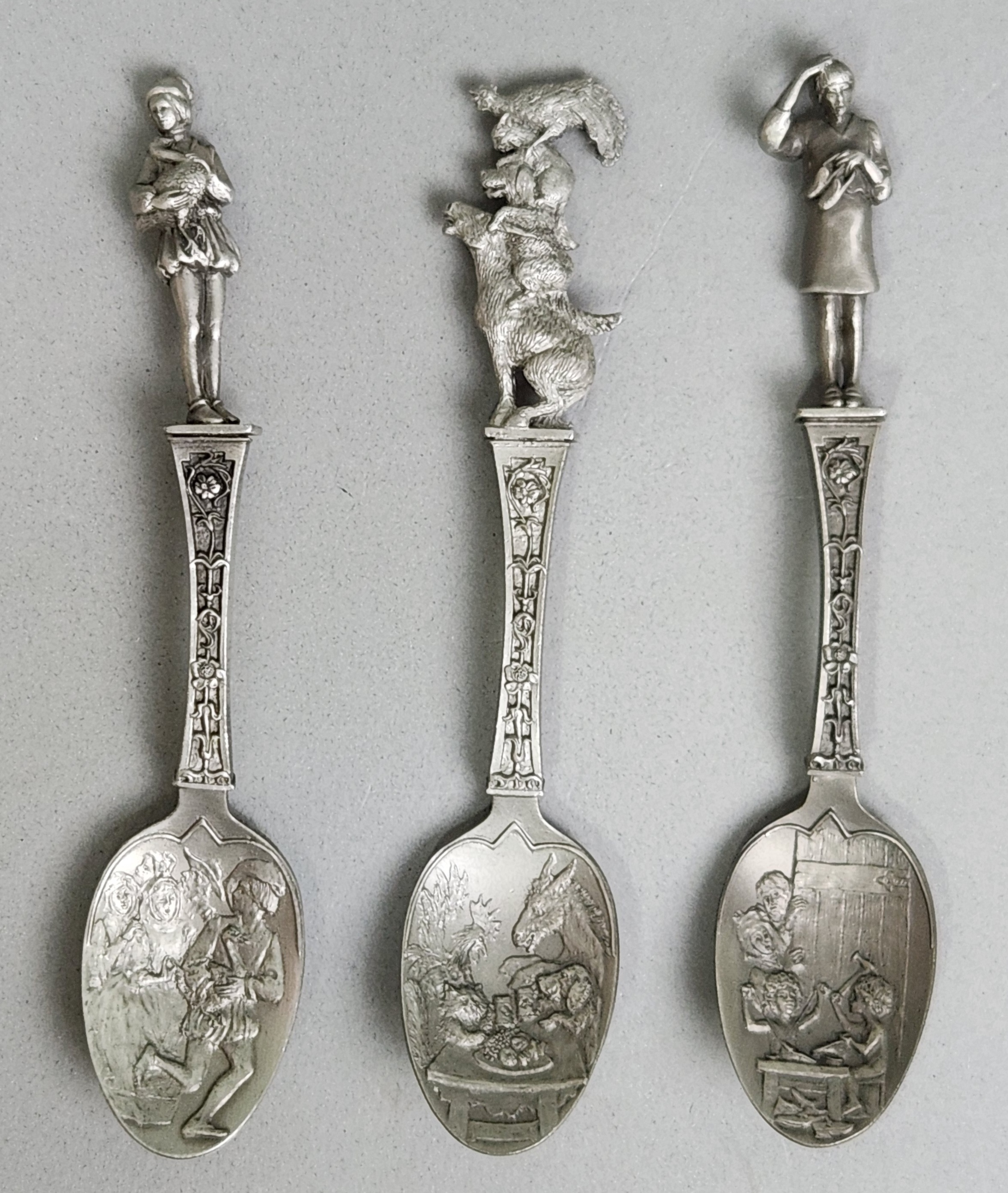 A Trio of Franklin Mint Spoons