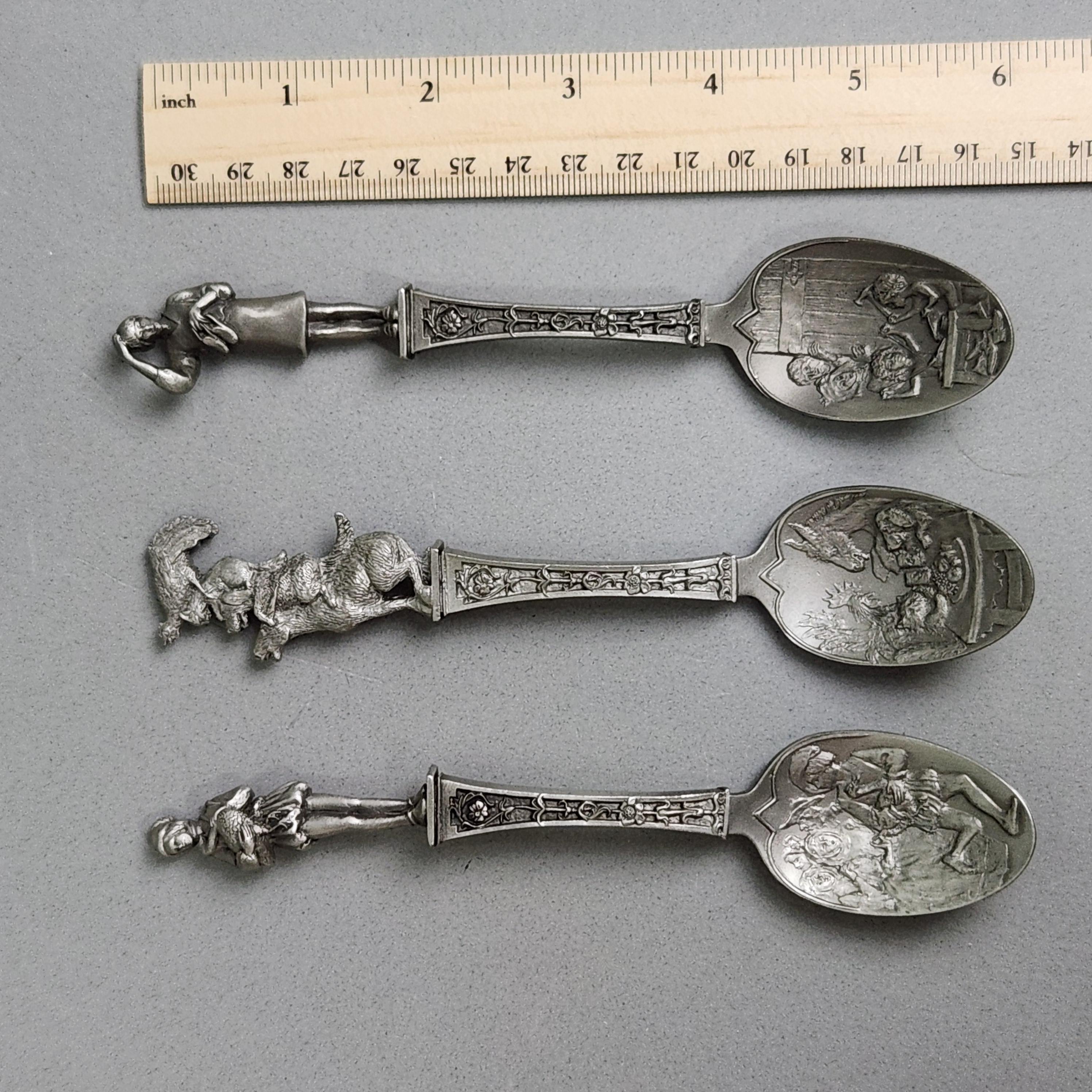 A Trio of Franklin Mint Spoons