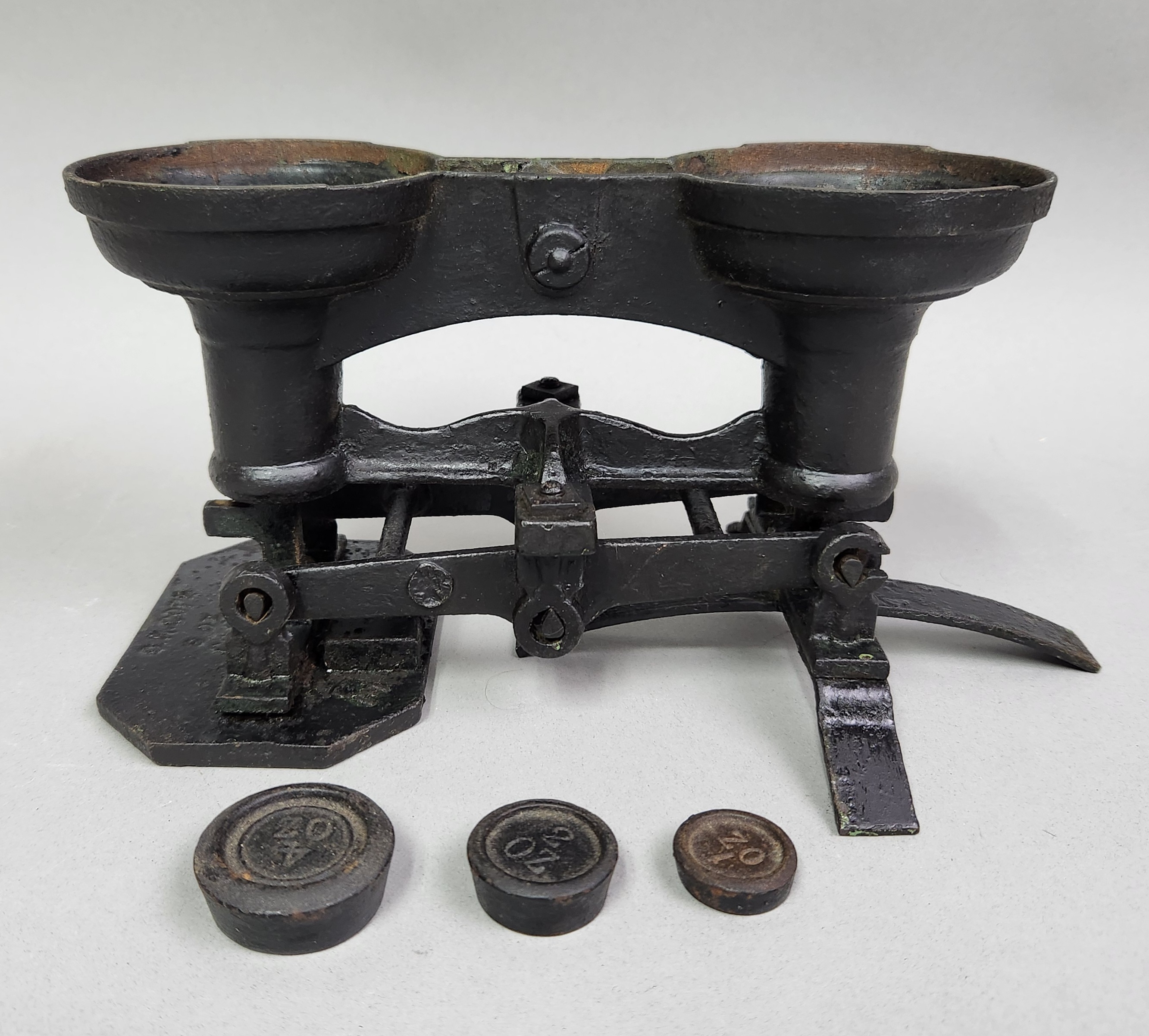 Antique S. G. Canby Cast Iron Scale