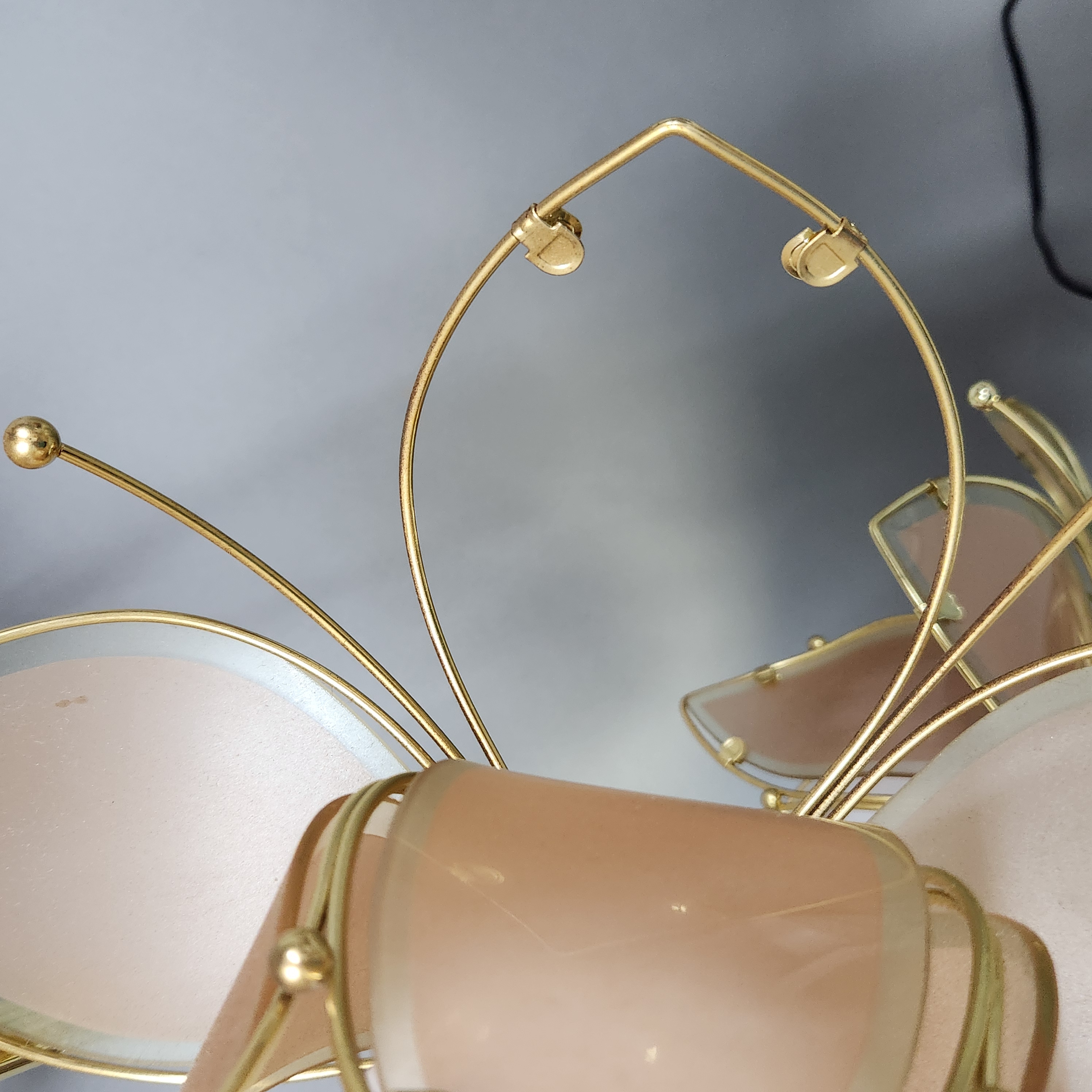 Hollywood Regency Lotus Table Lamp