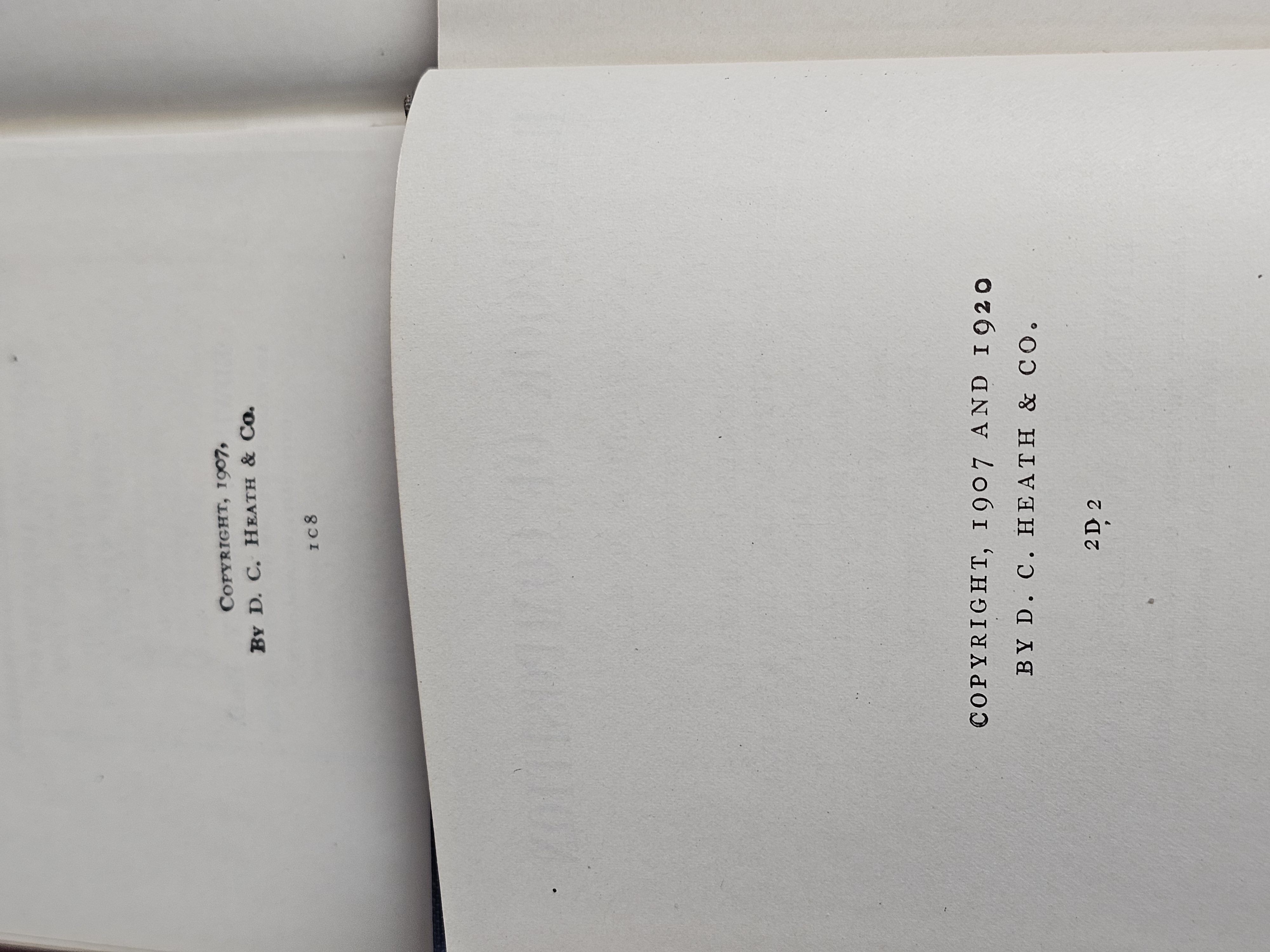 Collection of Seven Vintage English Textbooks