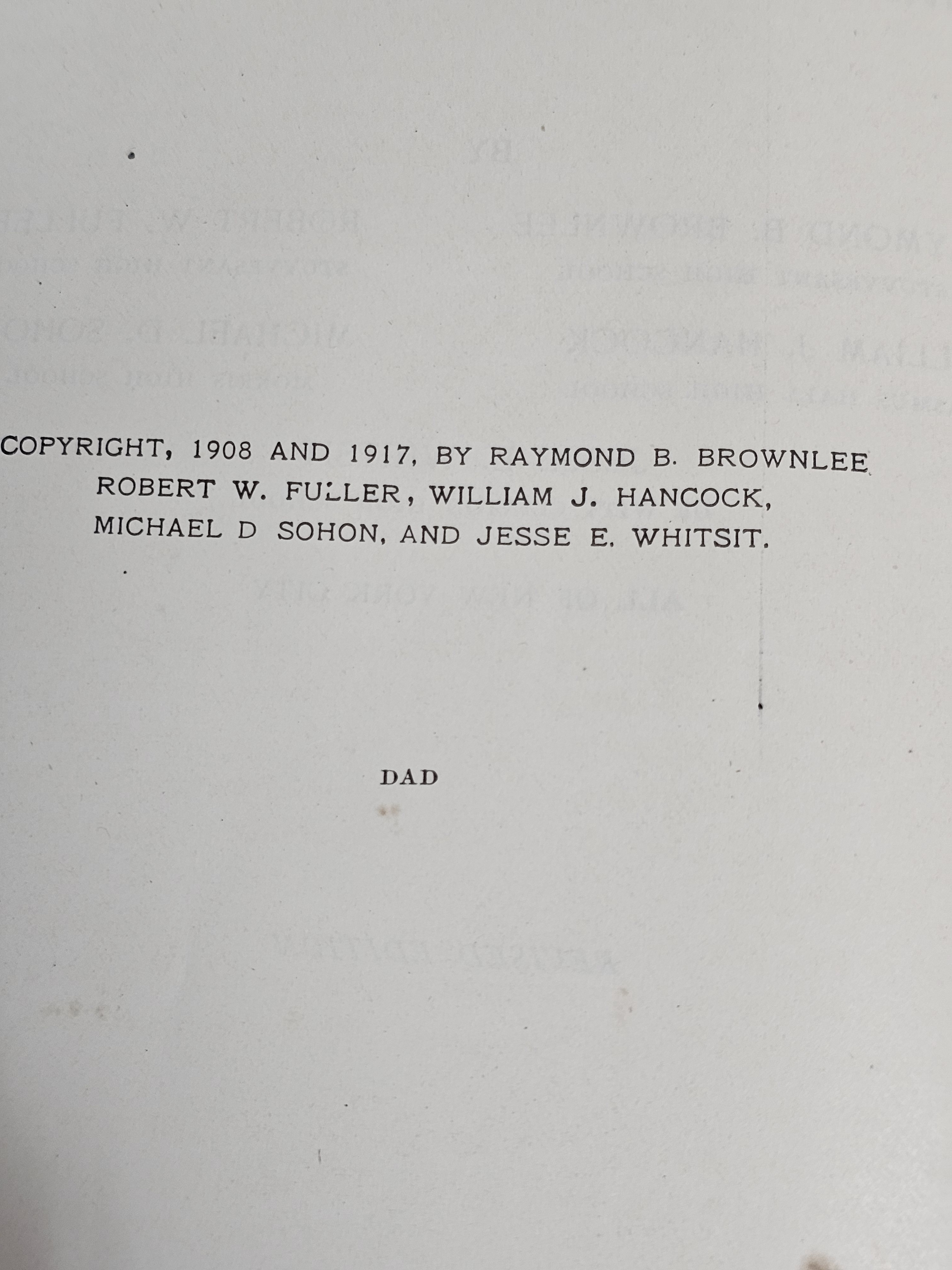 Seven Antique and Vintage Academic Books