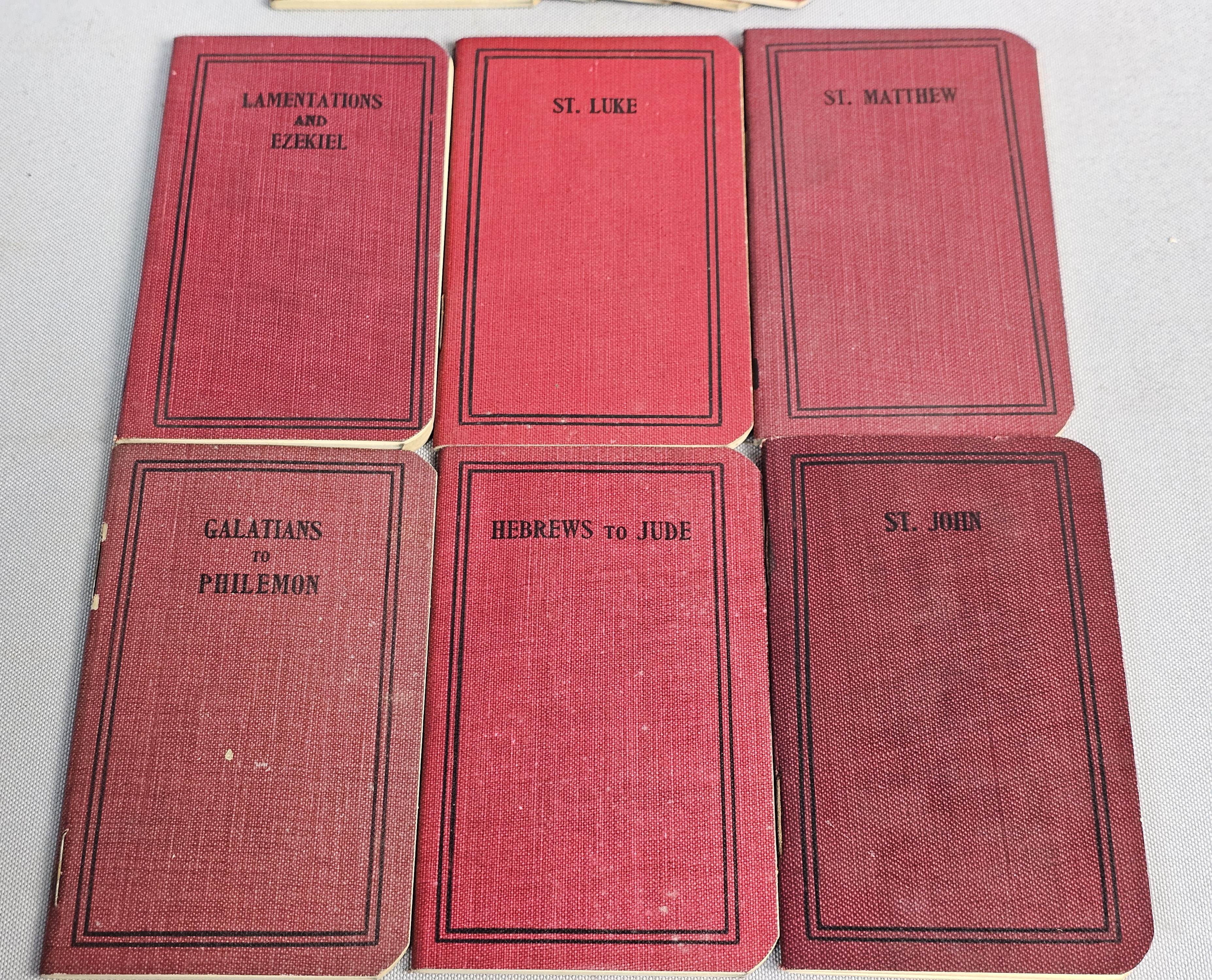 11 American Bible Society Pocket Bible Volumes