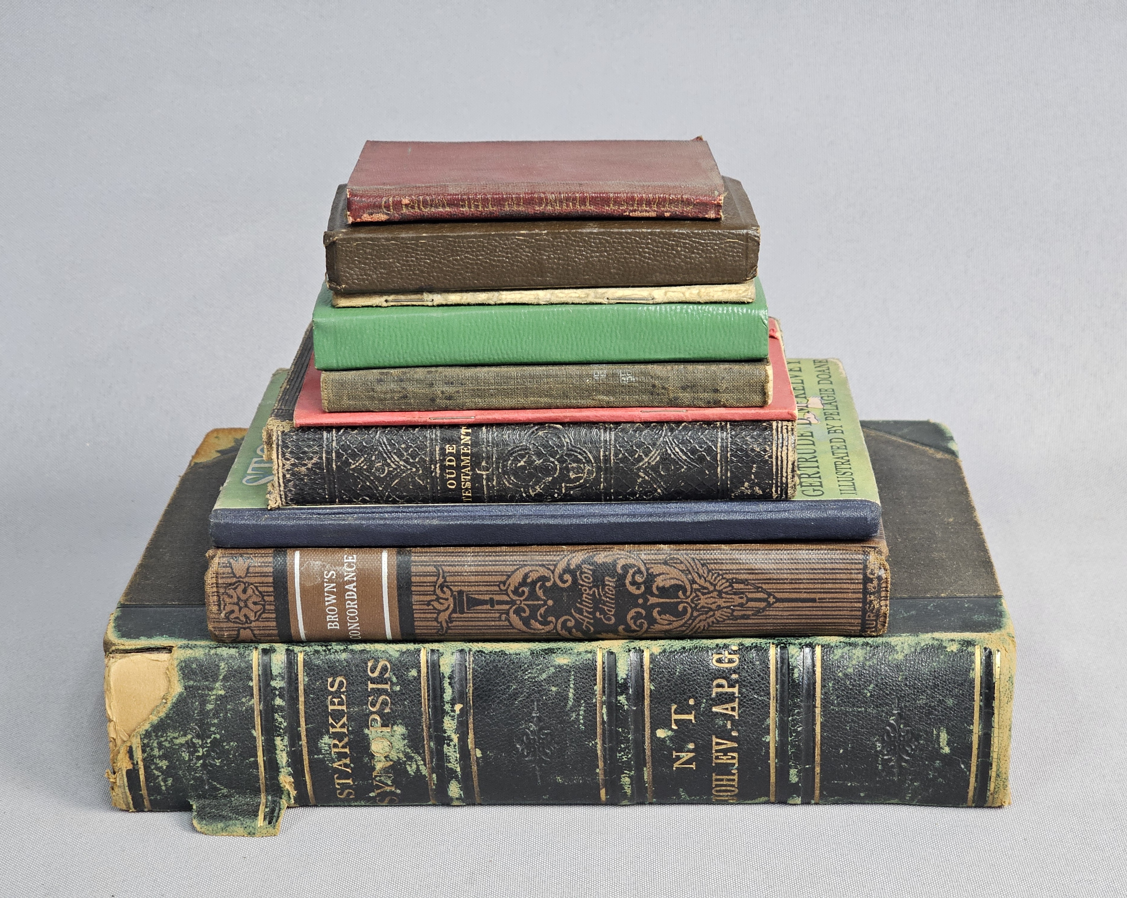 Assortment of Vintage and Antique Devotional Volumes