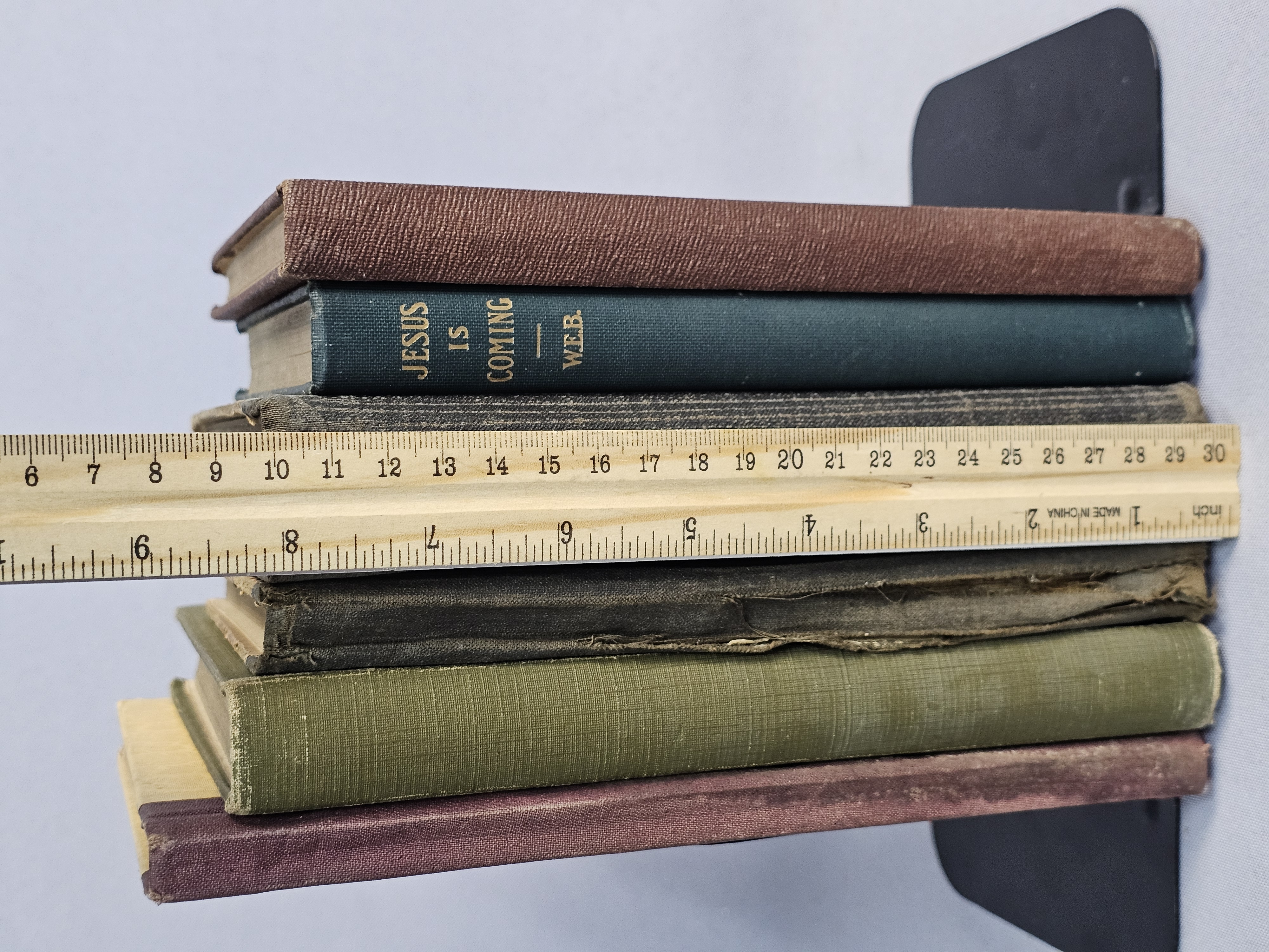 A Collection of Seven Vintage Hymnals