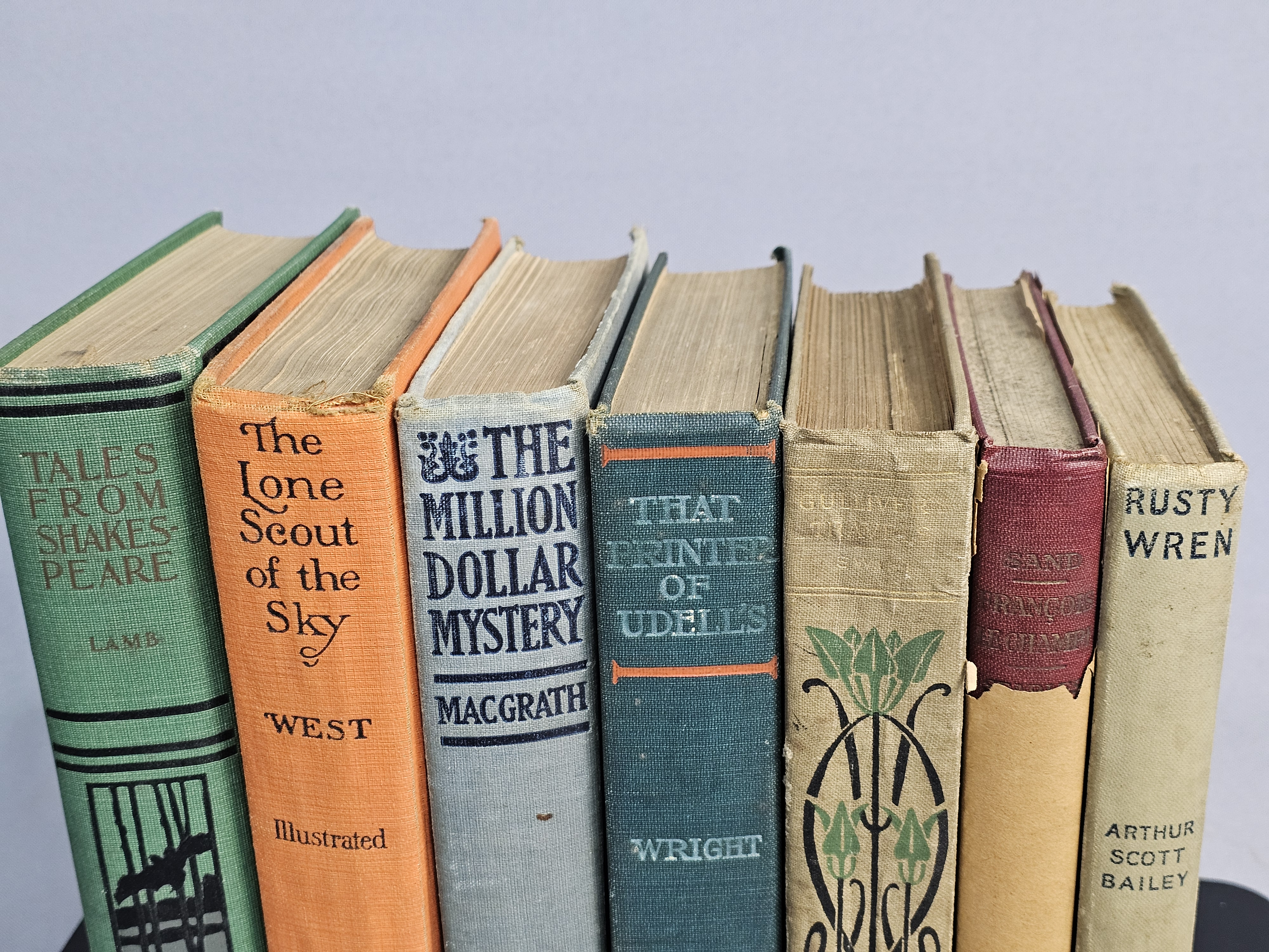 Collection of Vintage Early Twentieth Century Books