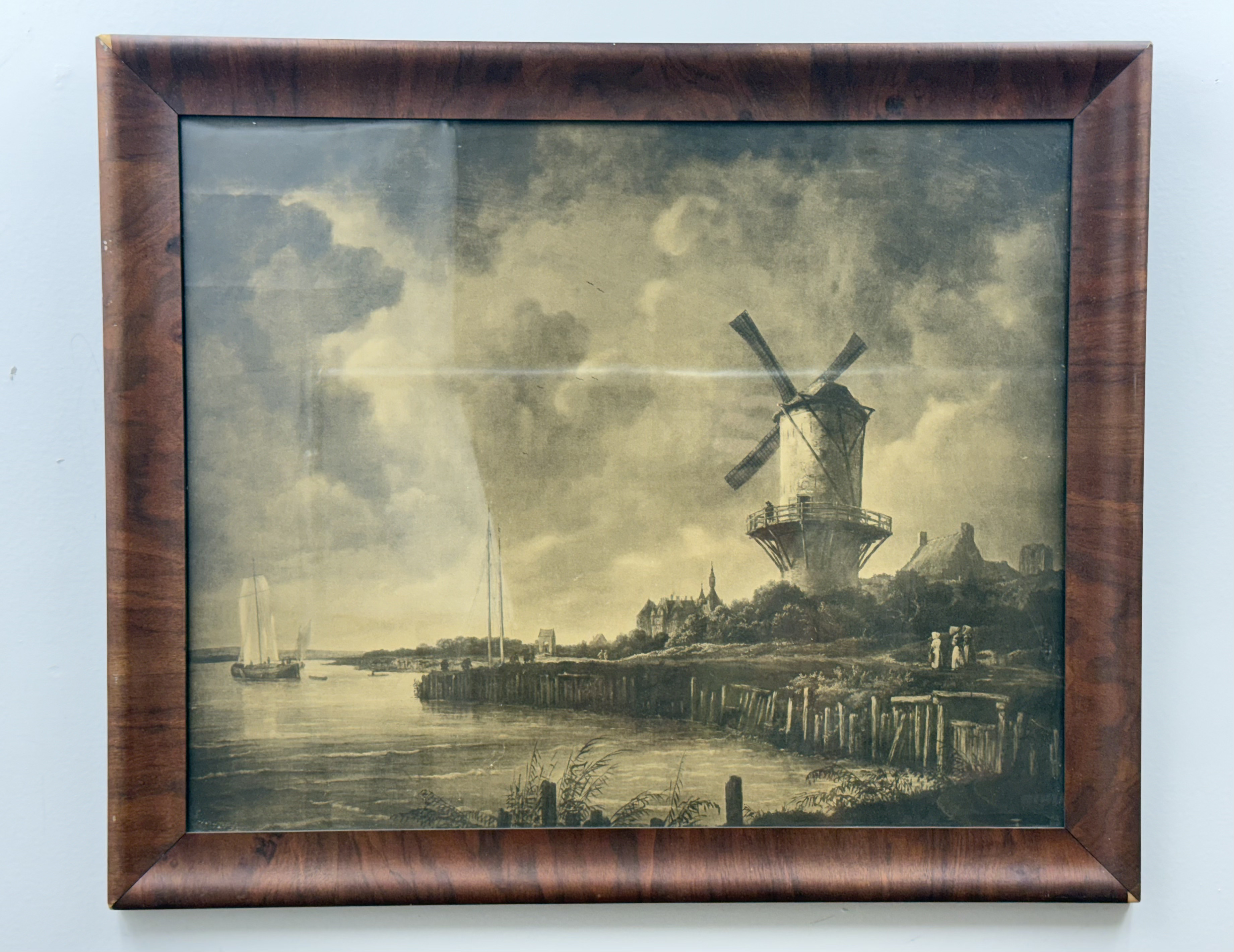 Jacob van Ruisdael The Windmill Print