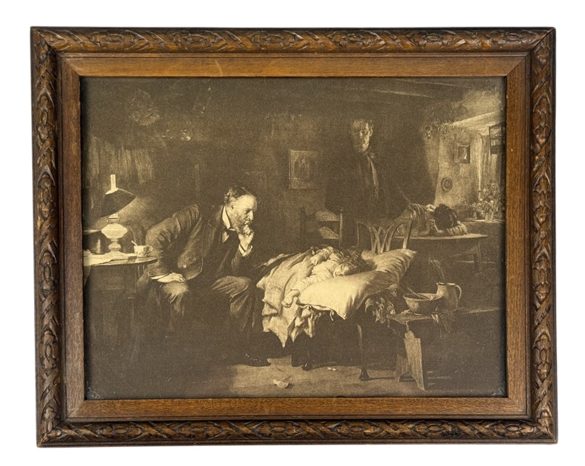 Sir Luke Fildes The Doctor Photogravure
