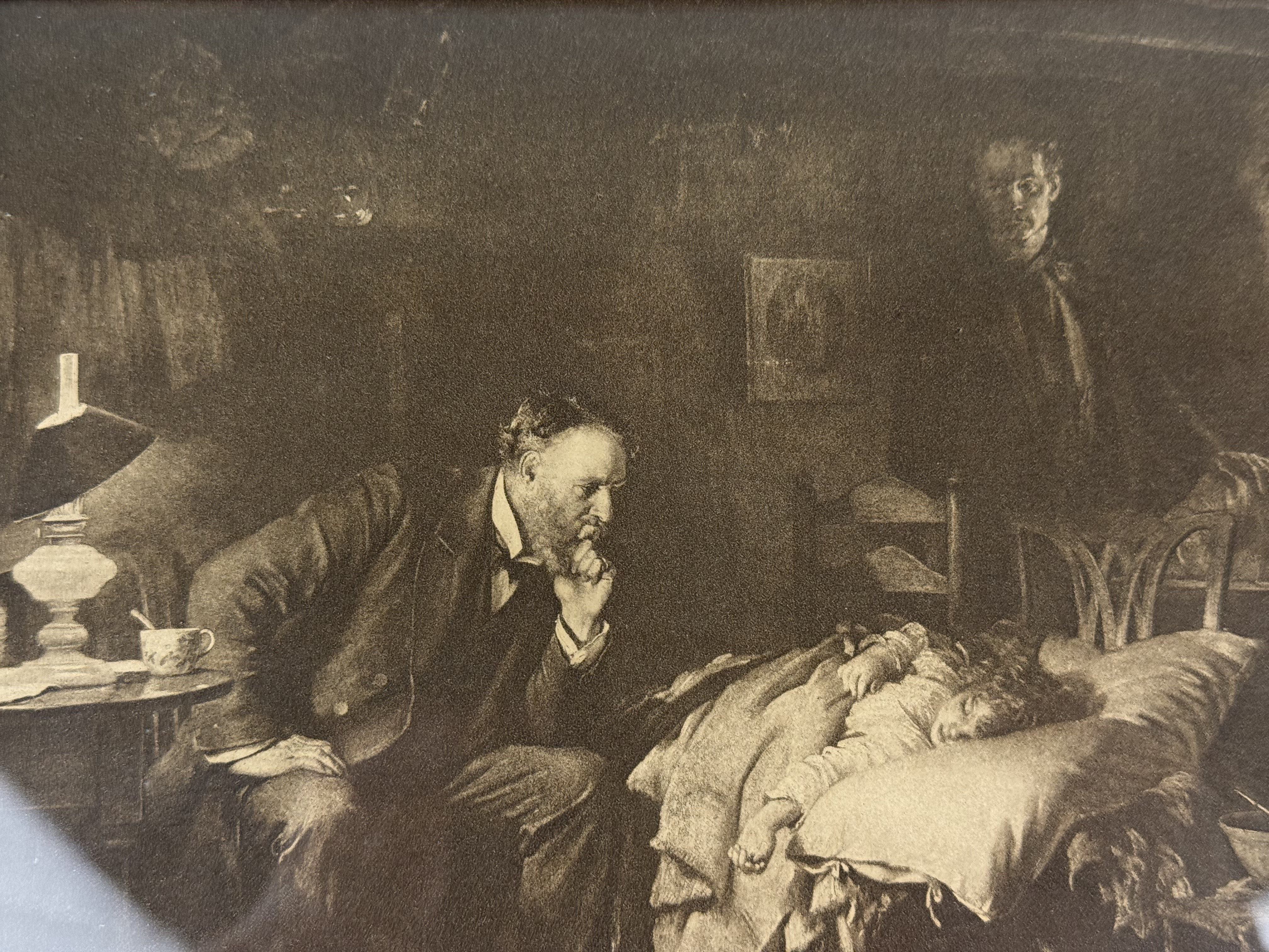 Sir Luke Fildes The Doctor Photogravure