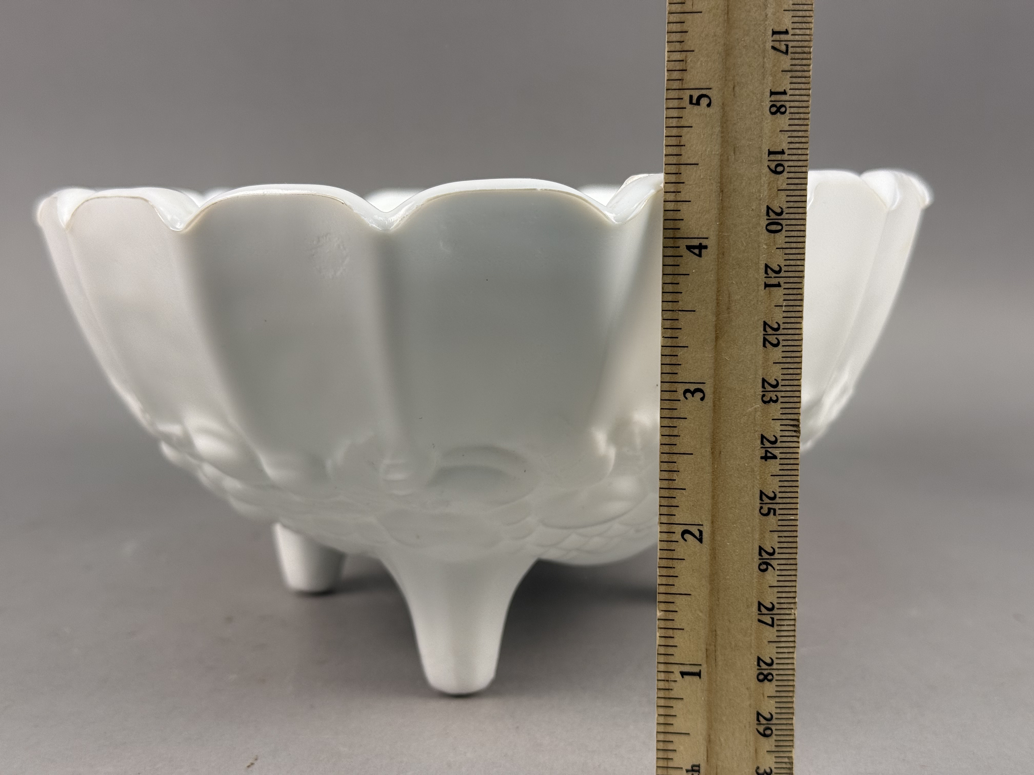 Indiana Glass Garland Footed Bowl