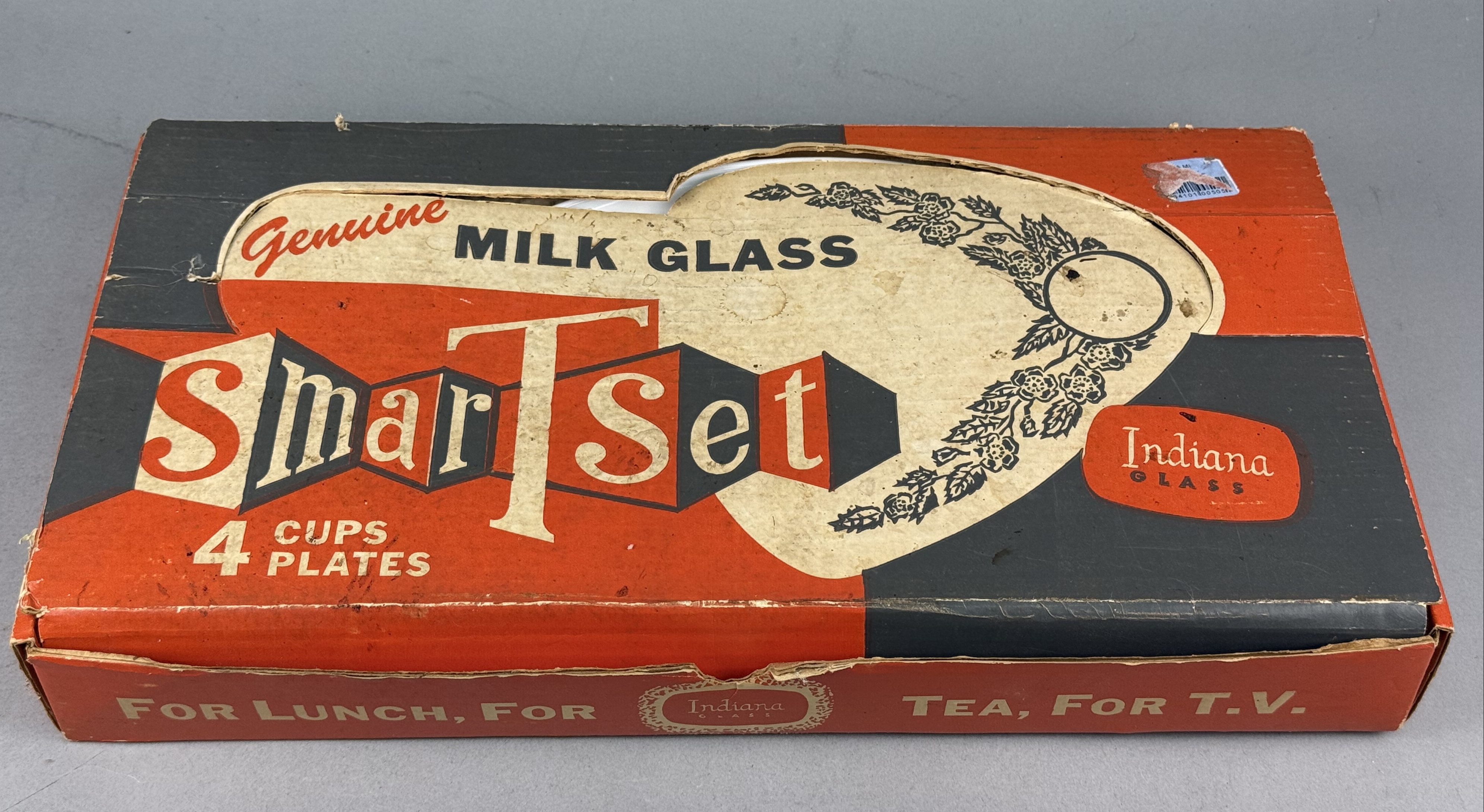 Indiana Glass Milk Glass Smart Set