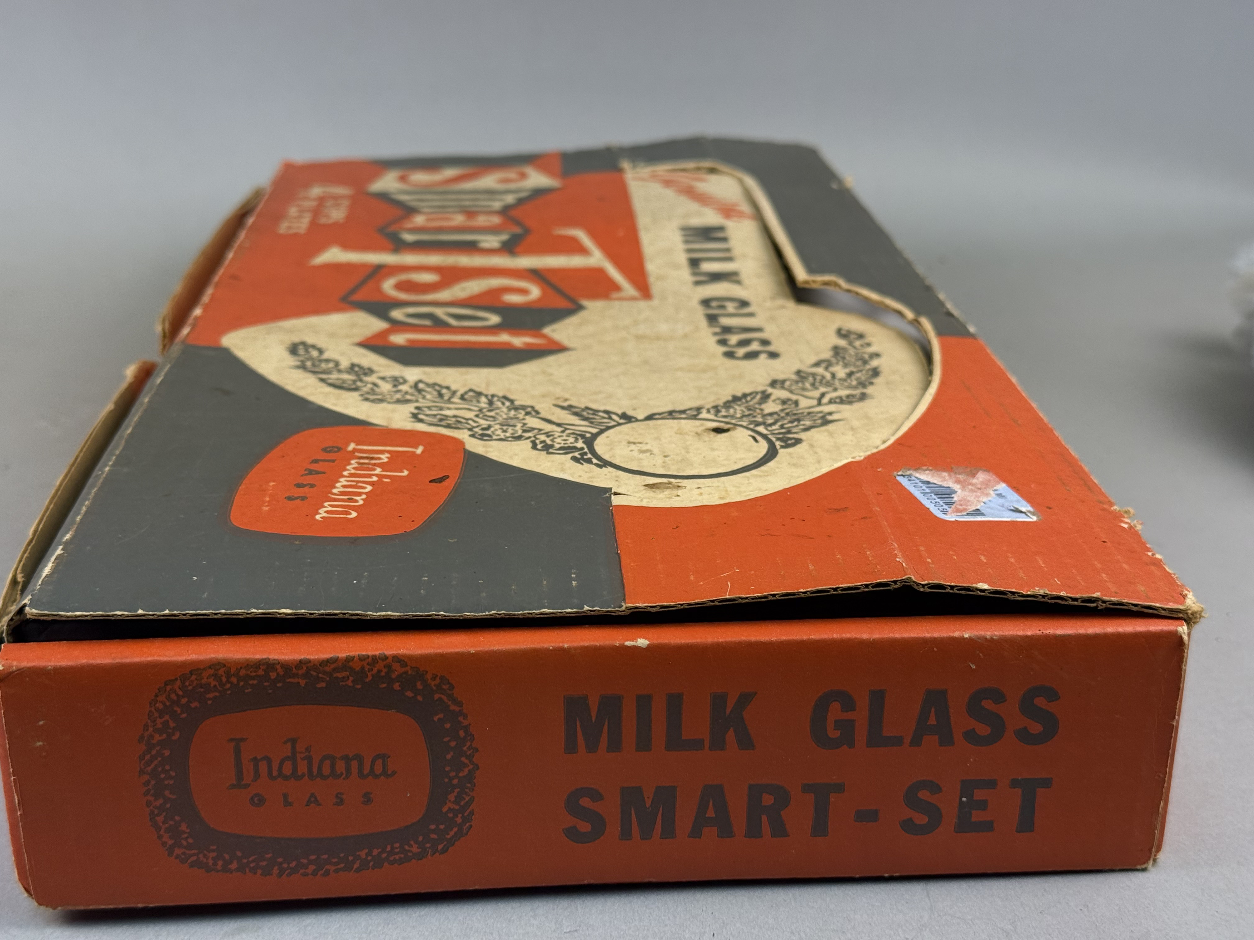 Indiana Glass Milk Glass Smart Set