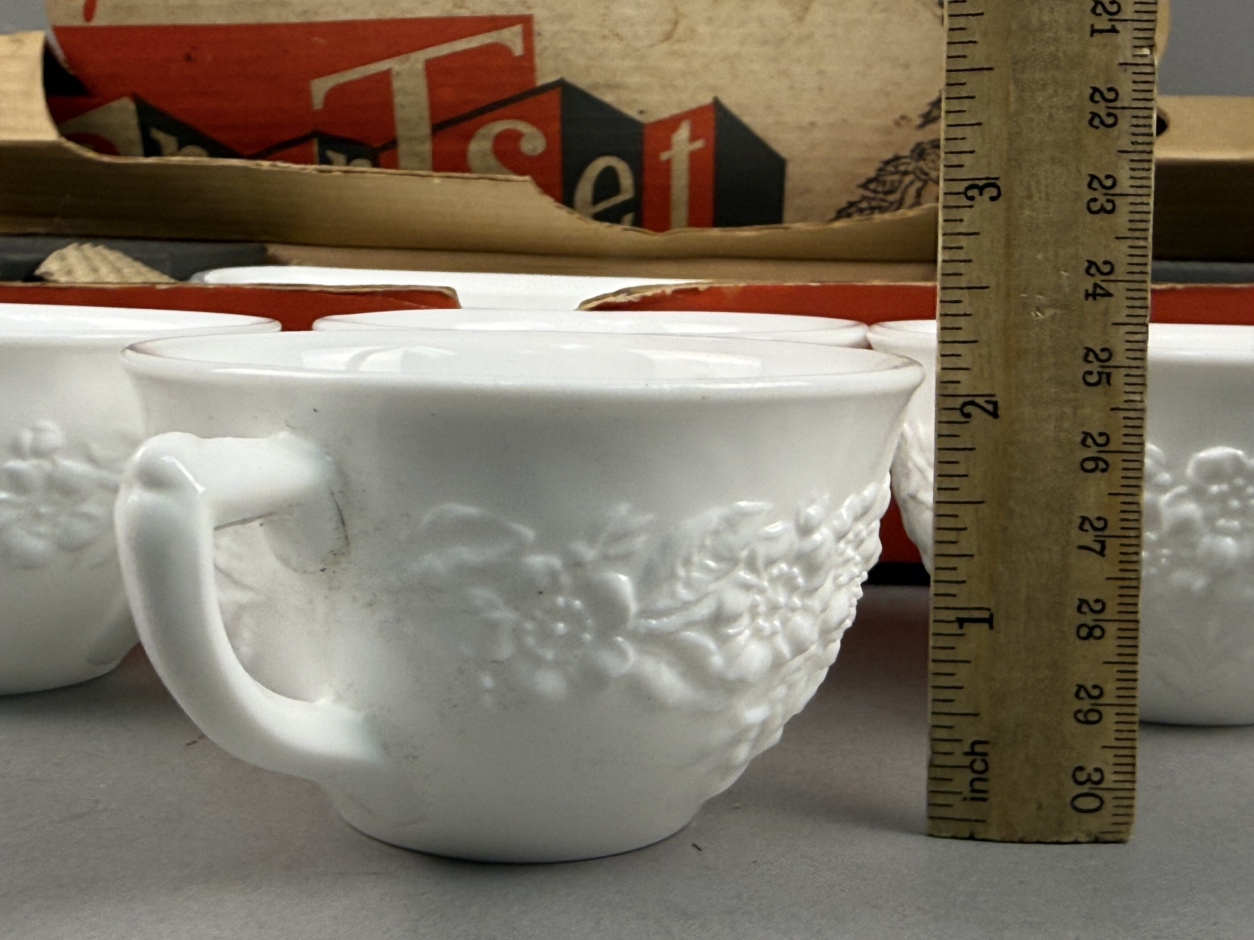 Indiana Glass Milk Glass Smart Set