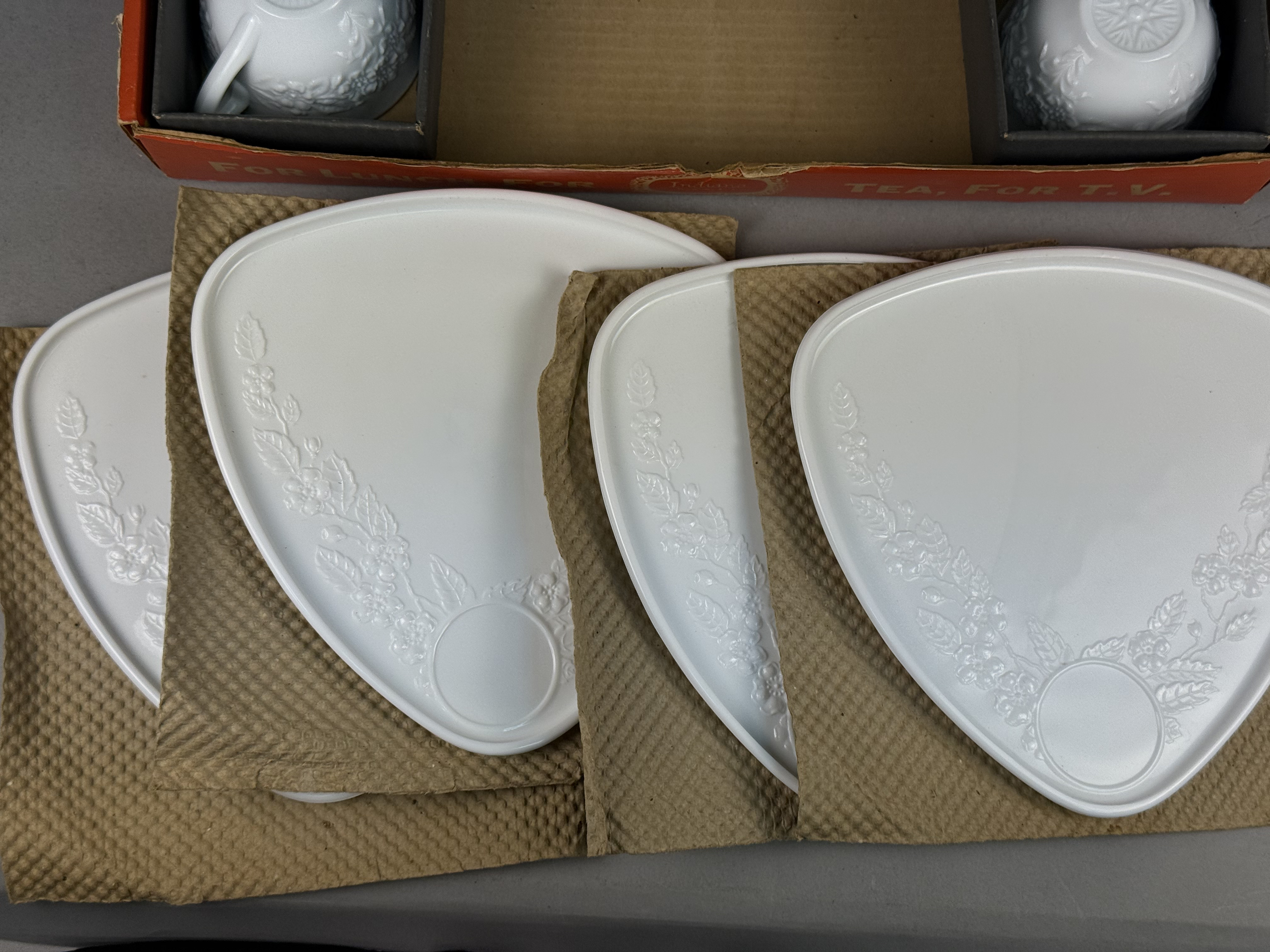 Indiana Glass Milk Glass Smart Set