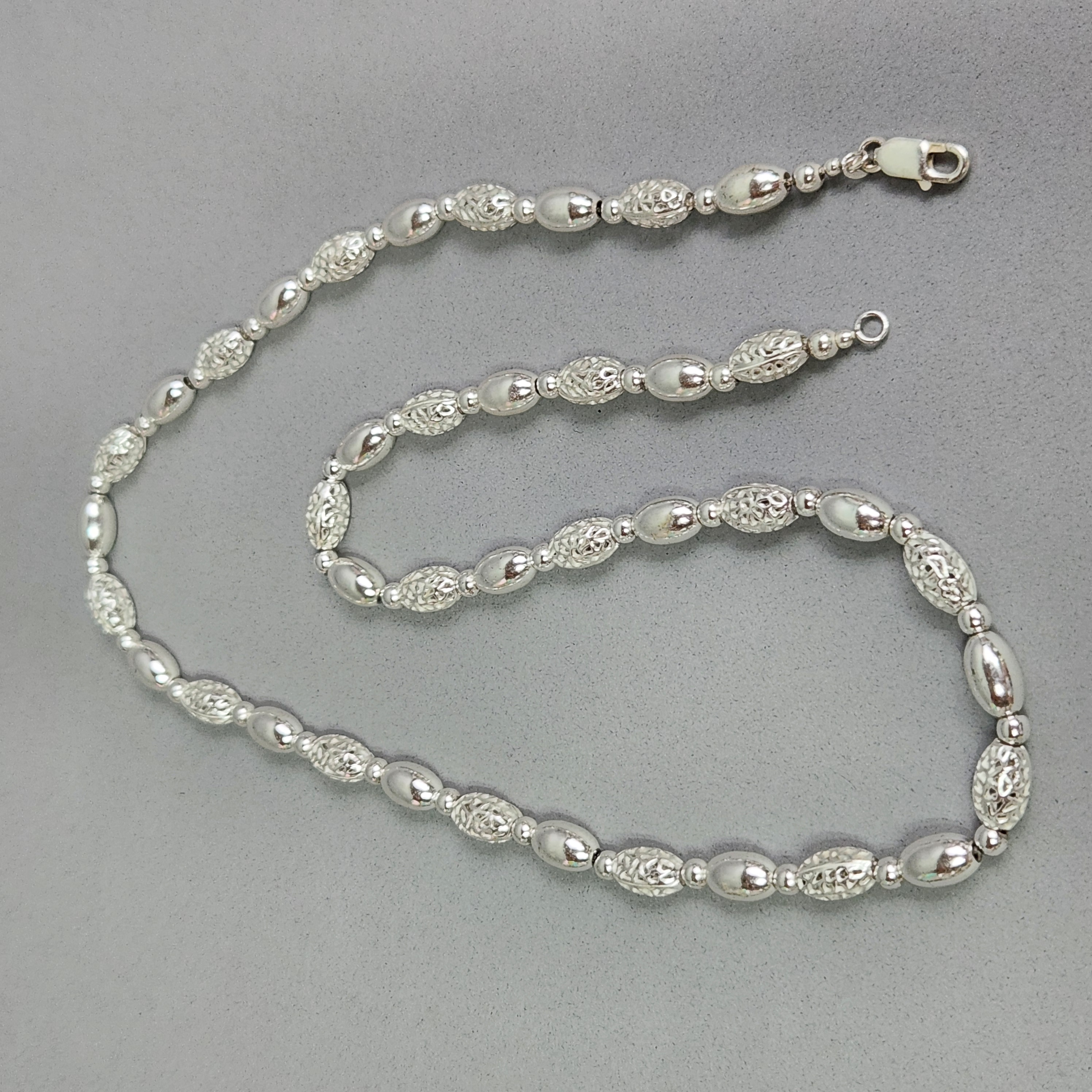 Sterling Filigree Necklace 75 Grams