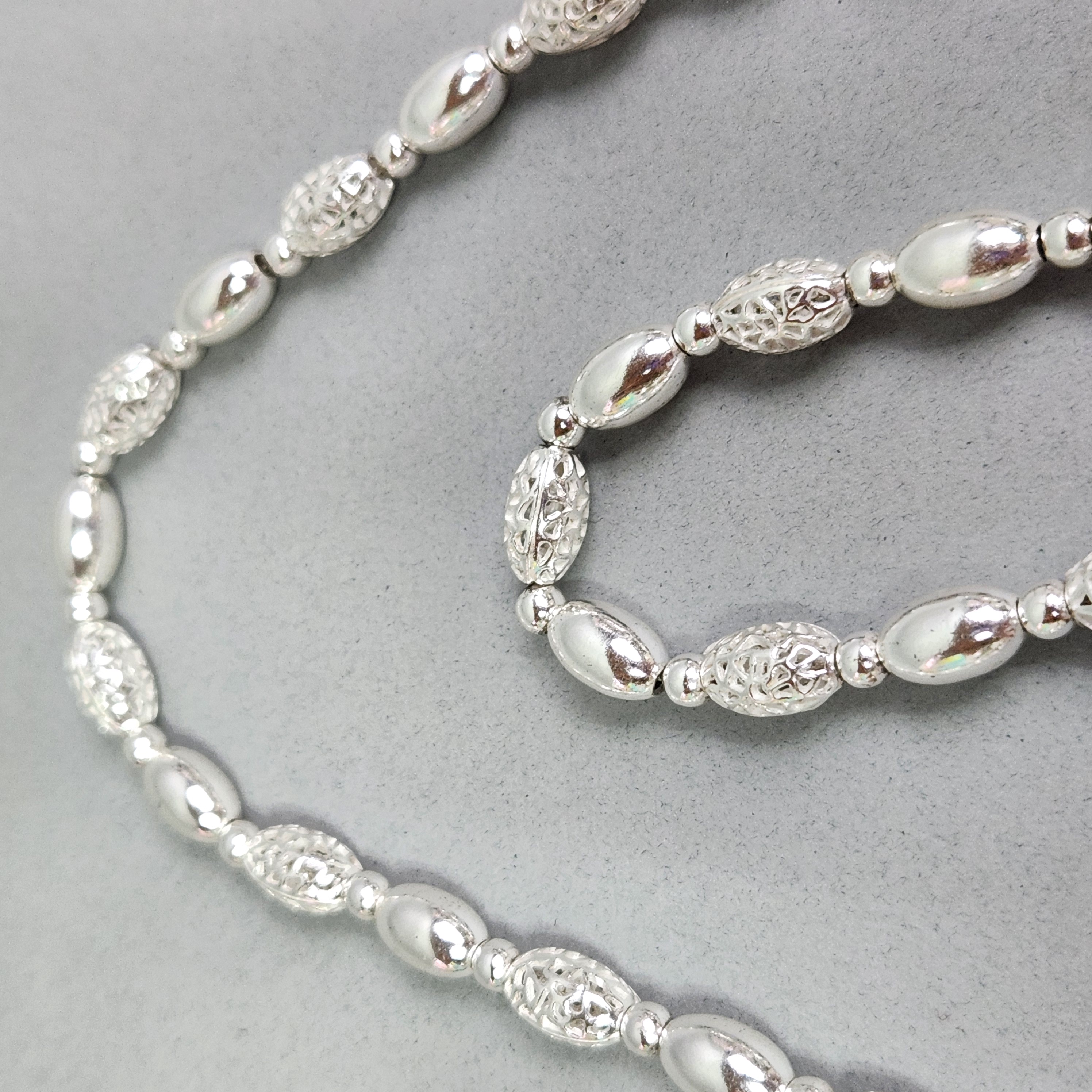 Sterling Filigree Necklace 75 Grams