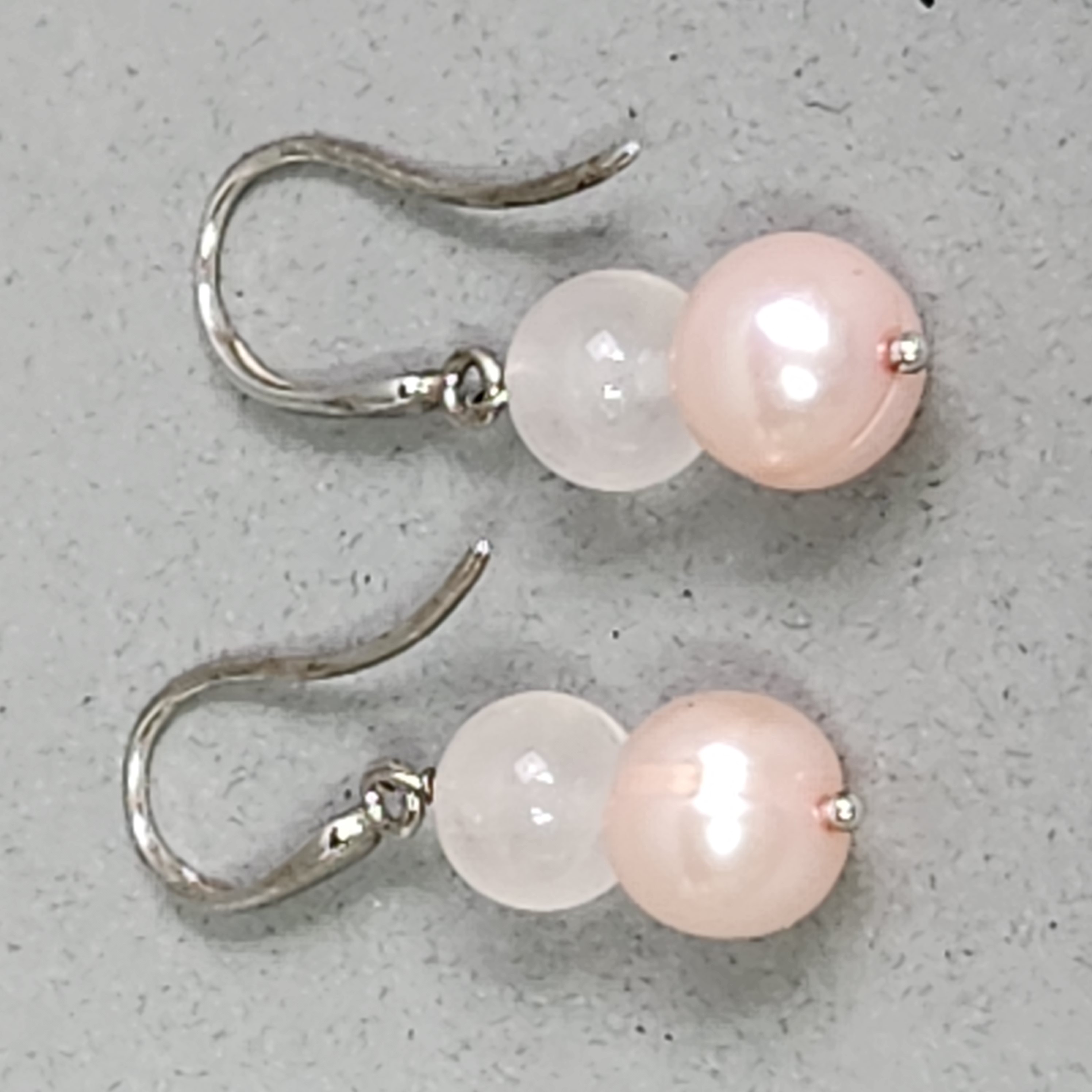 Pink Gemstone Earrings