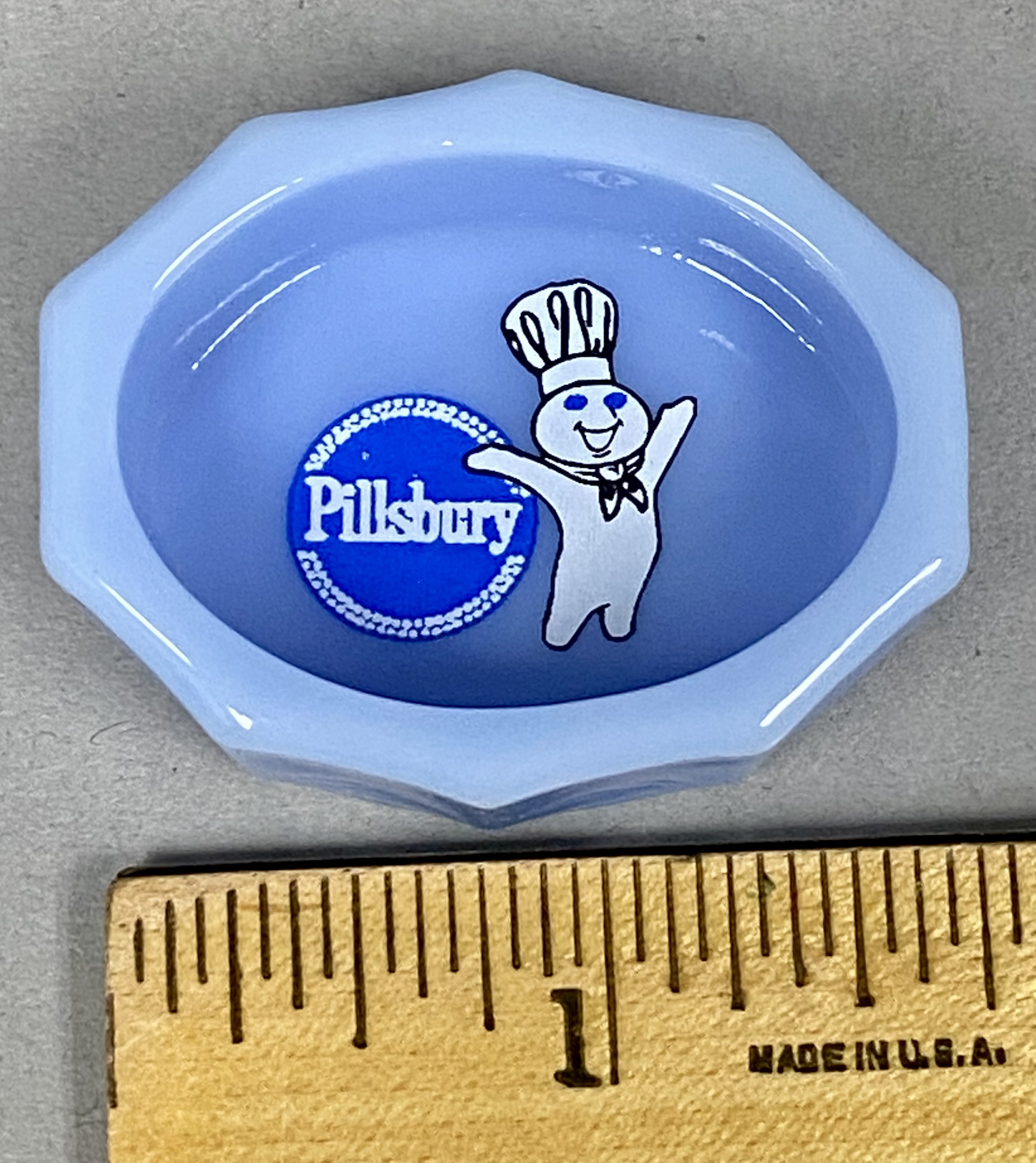 Collection of Four Miniature Advertising Dishes