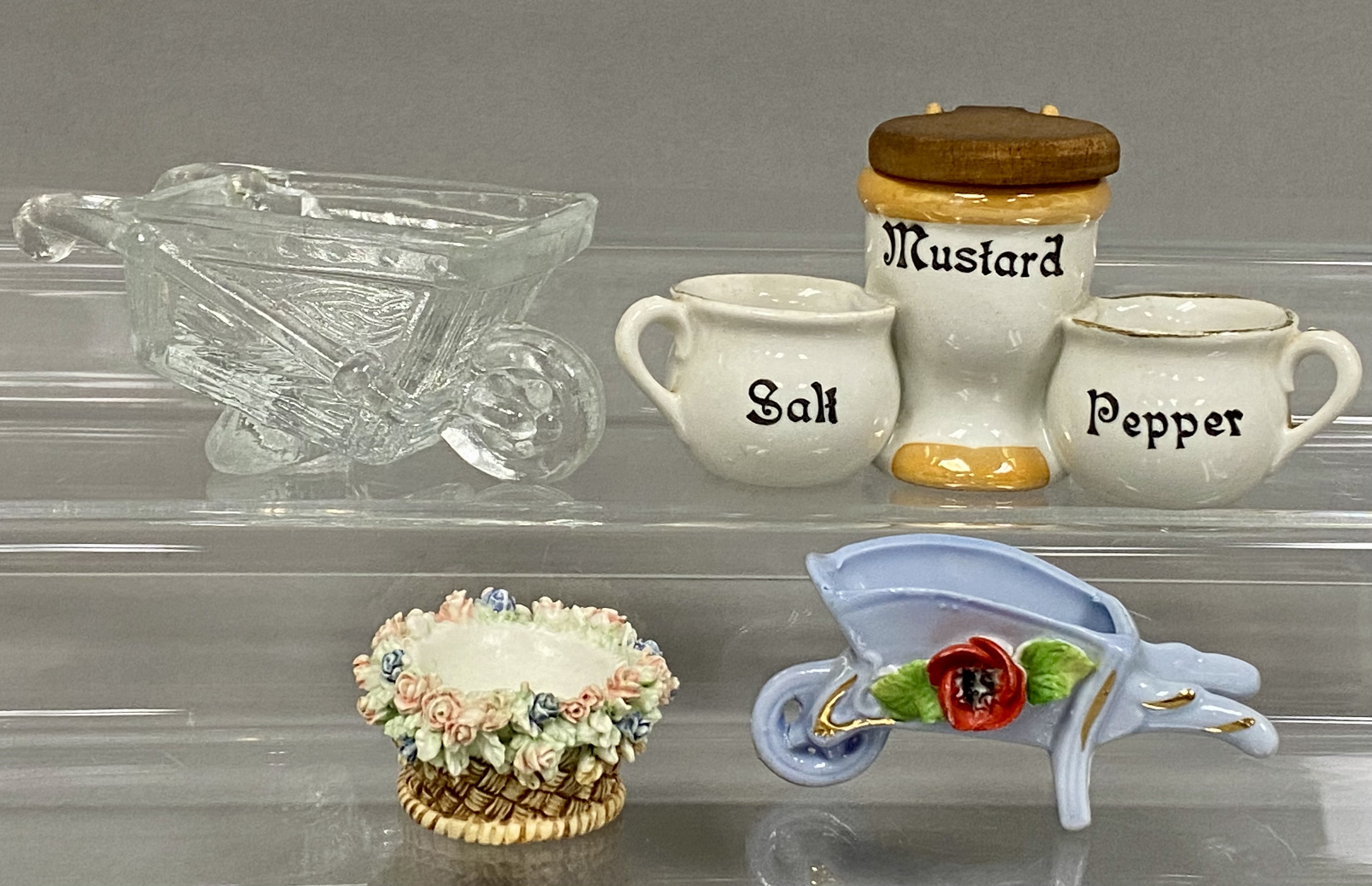 Assortment of Miniature Ceramic Novelty Items