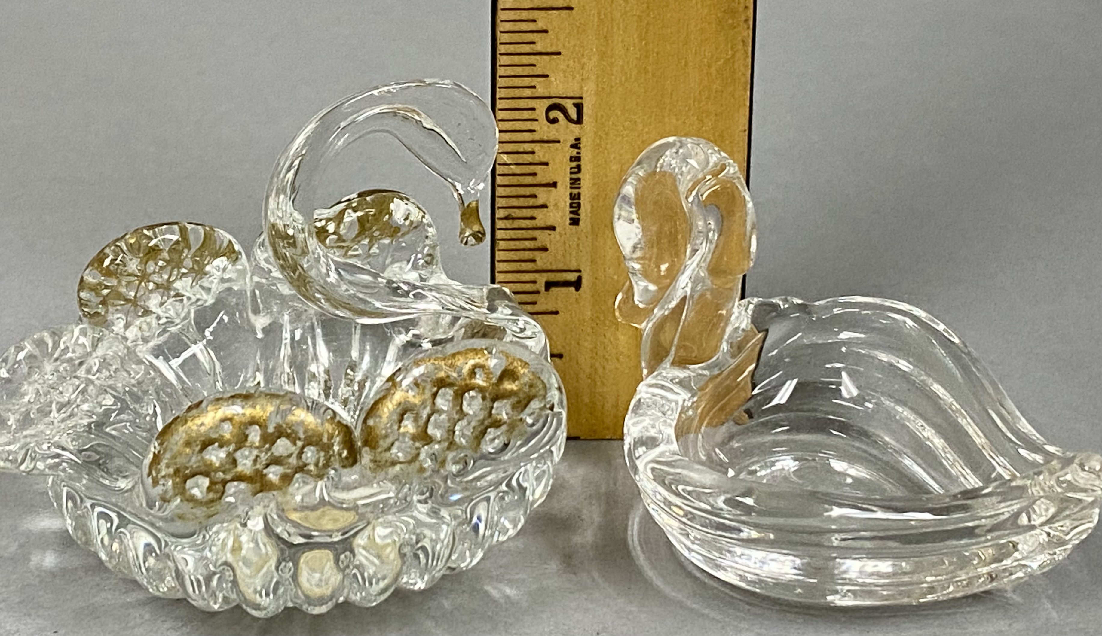 Collection of Porcelain and Glass Swans