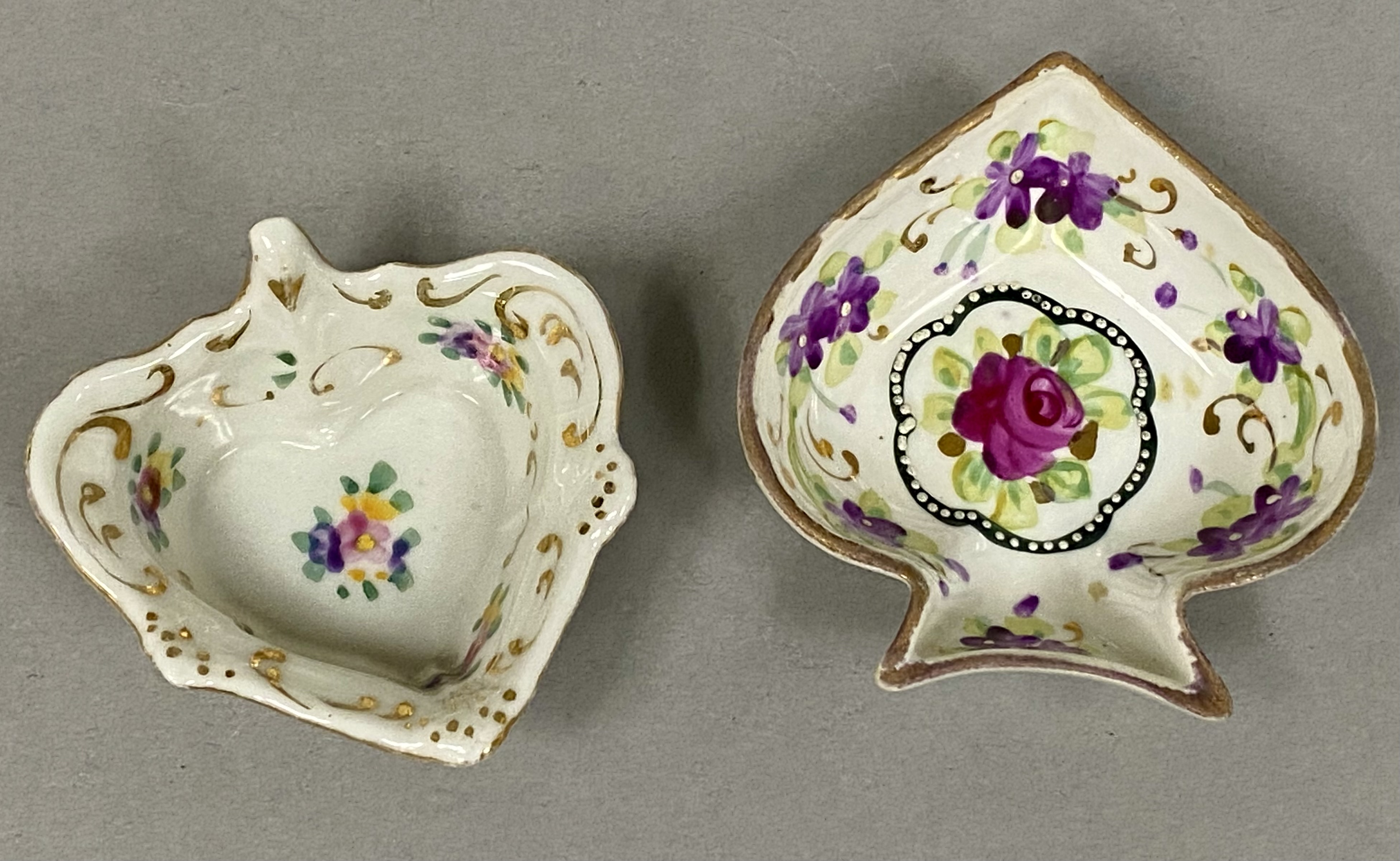 Six Ceramic Salt Cellars