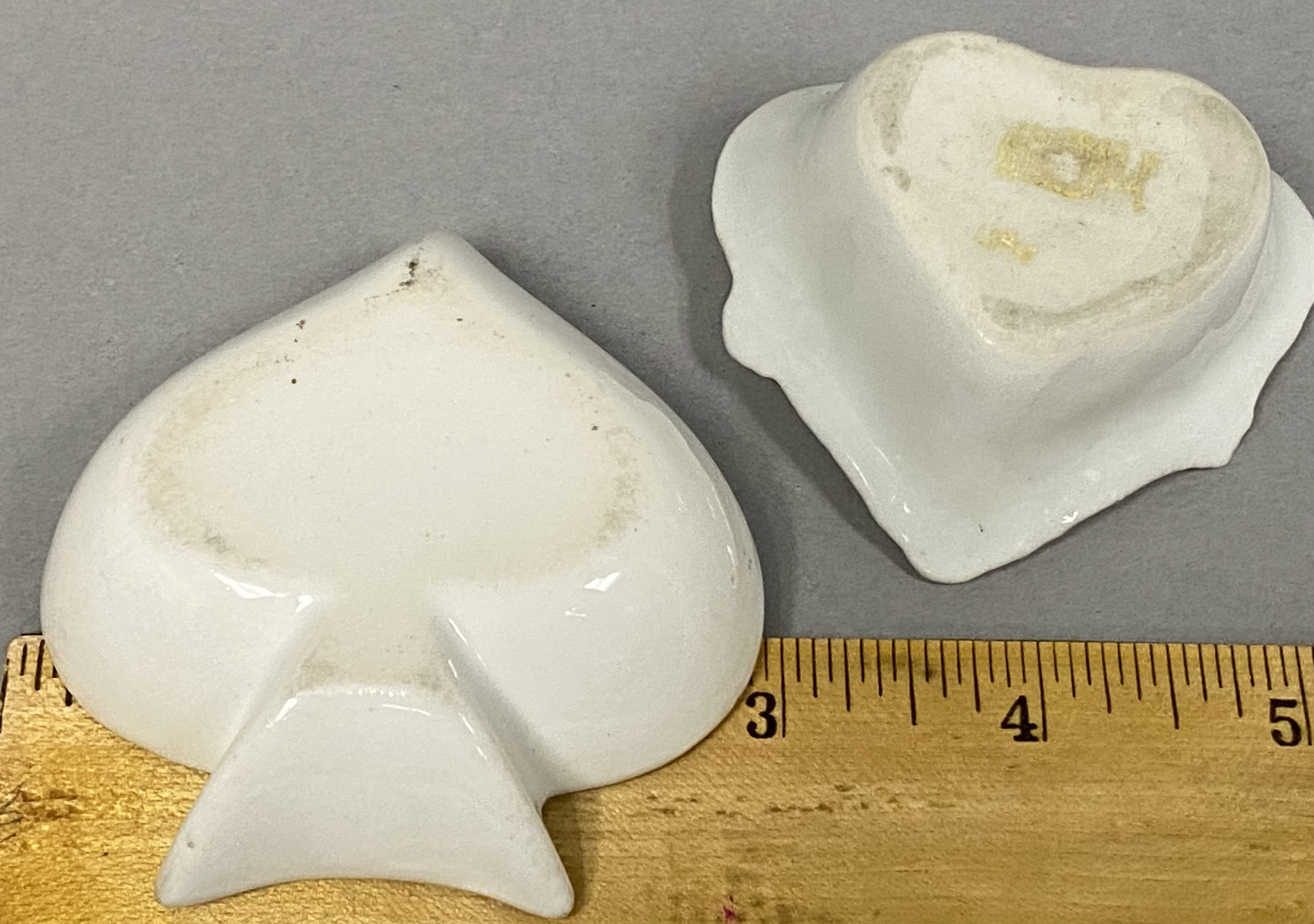 Six Ceramic Salt Cellars