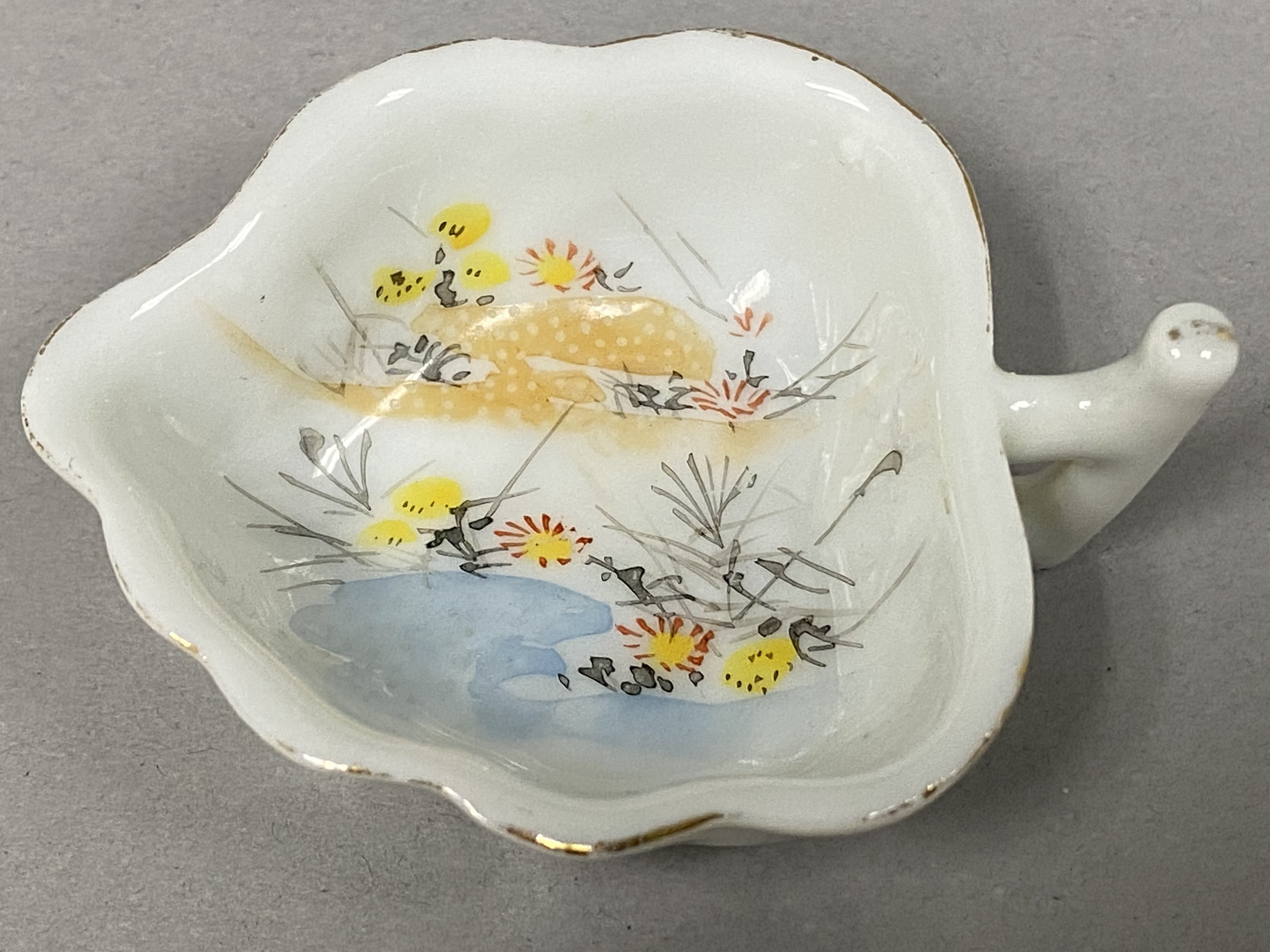 Six Ceramic Salt Cellars