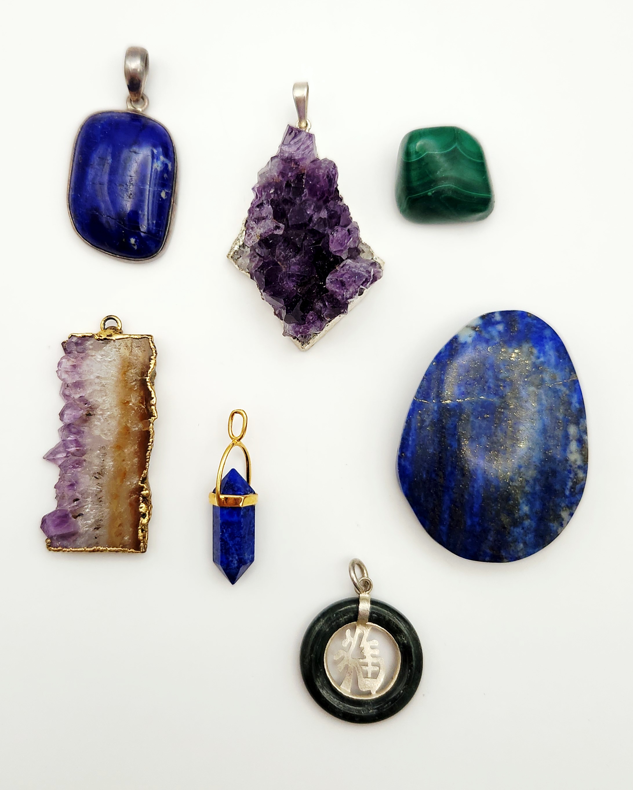 Mulit-Gemstone Pendant Collection