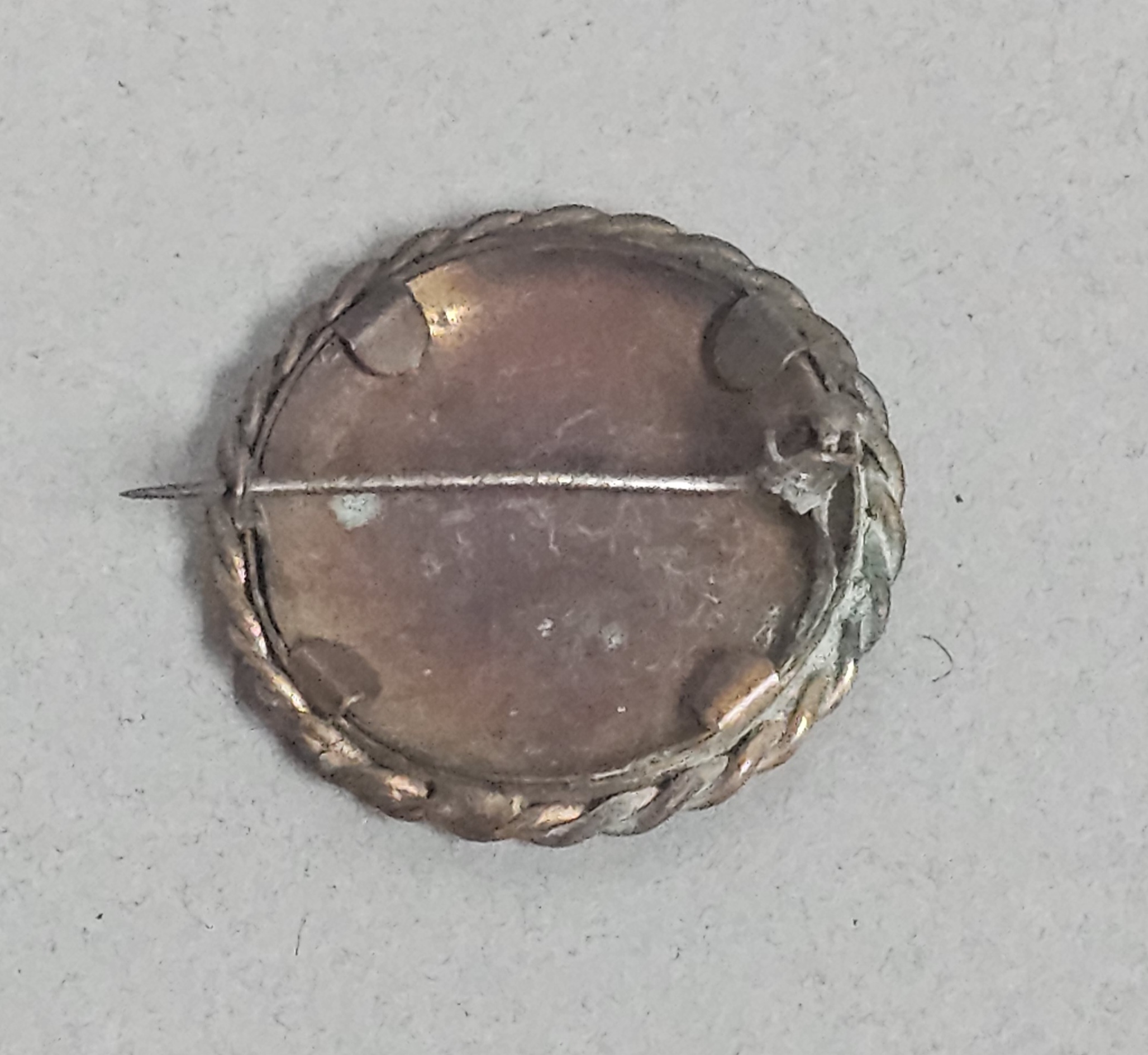 Antique Victorian Child Mourning Brooch