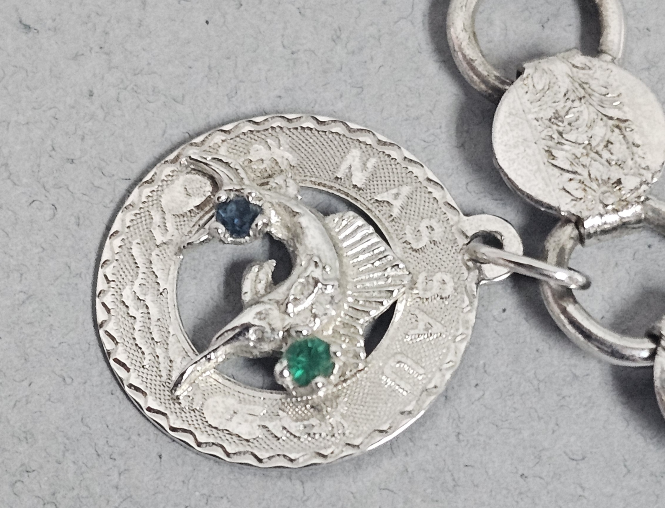 Sarah Coventry Bracelet with Sterling Charms